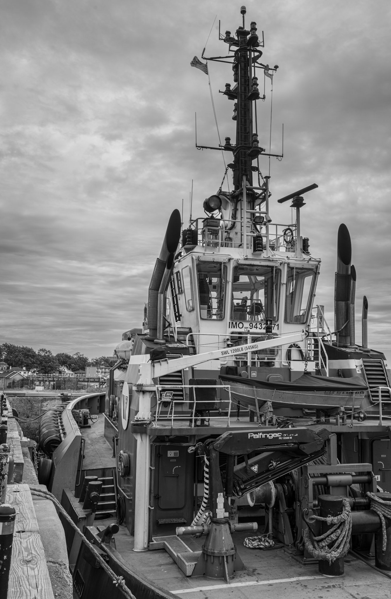 Maritime Workhorse Moored at Ogden Point