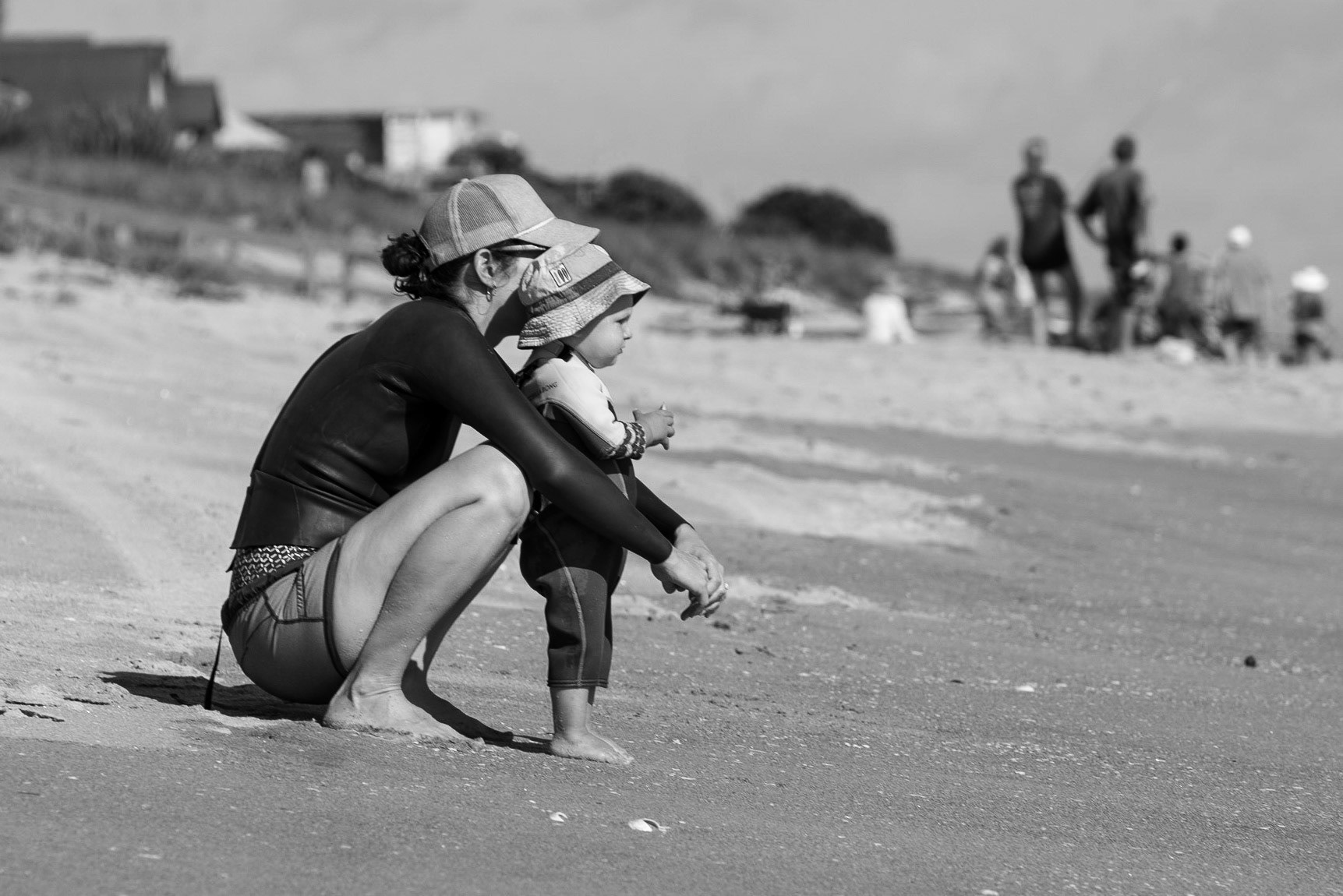 Beach at Papamoa, NZ