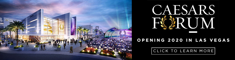 CAESARS FORUM Banner Ad design for our trade digital publications.