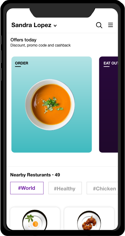 Food Delivery UI