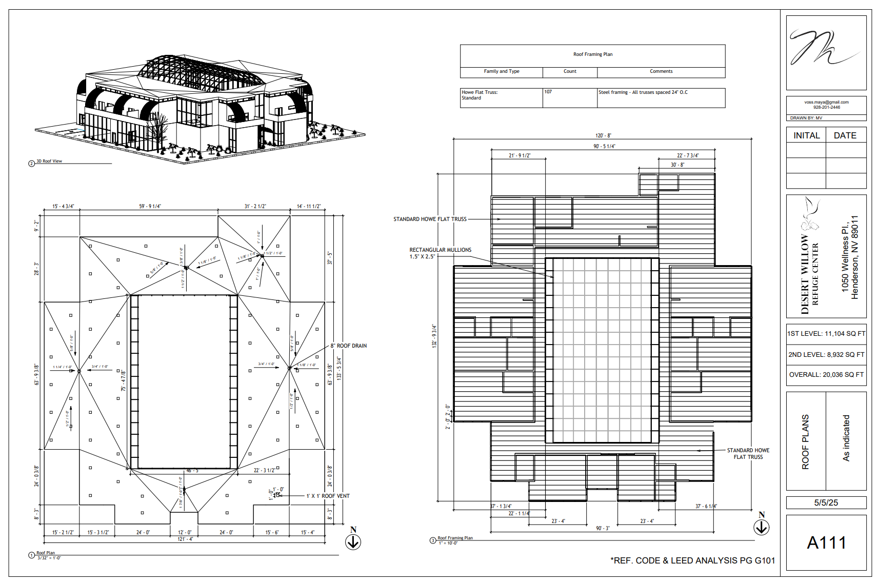 Roof Framing Plan