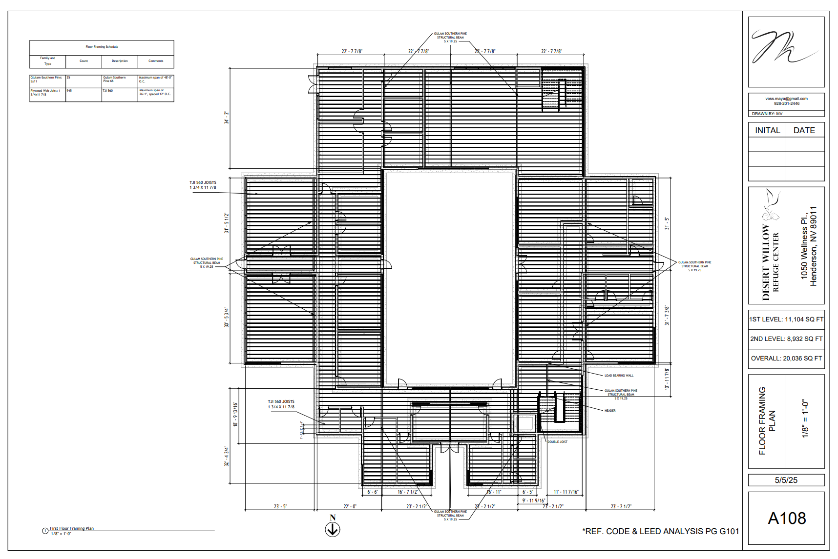 Floor Framing Plan