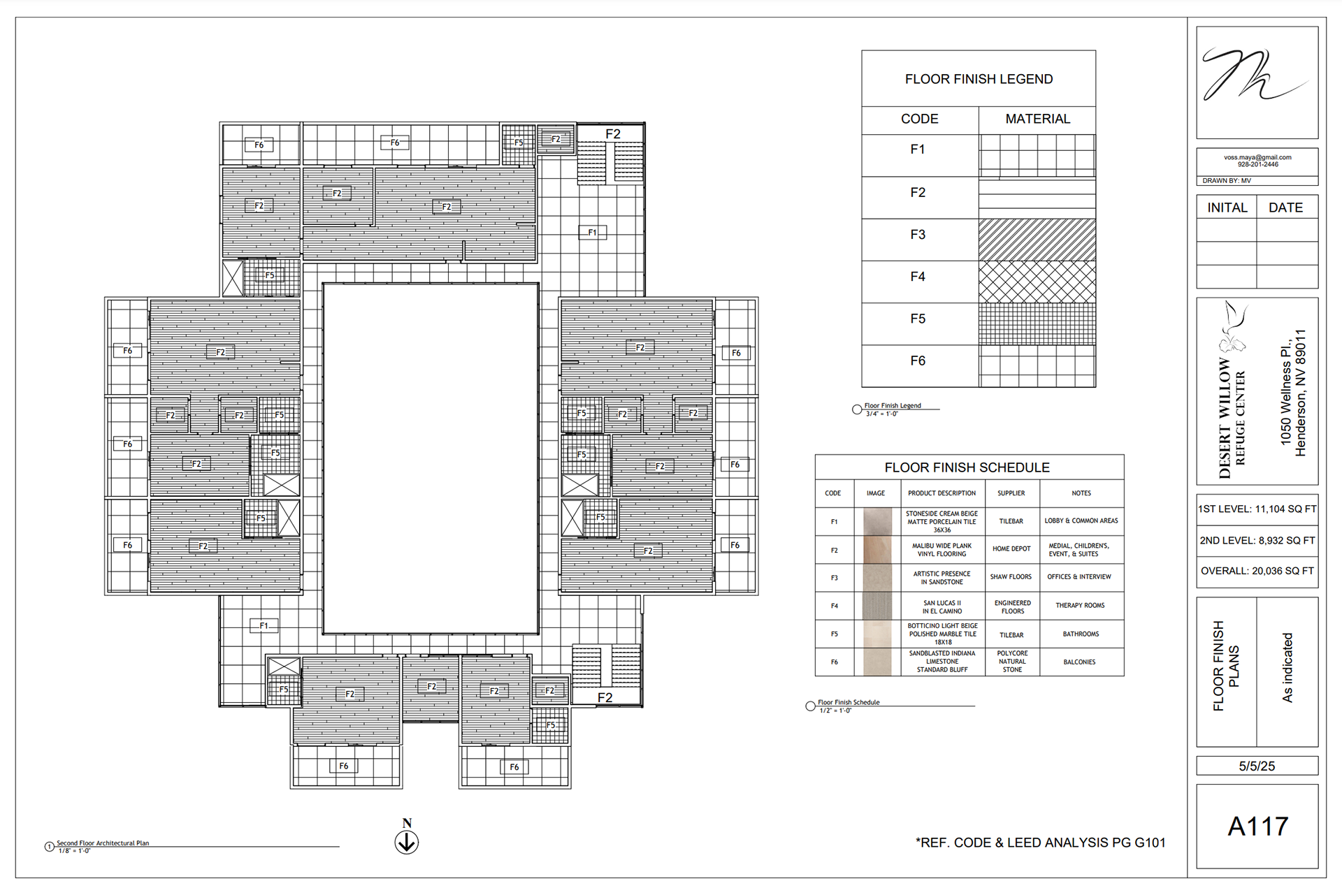 Floor Finish Plan