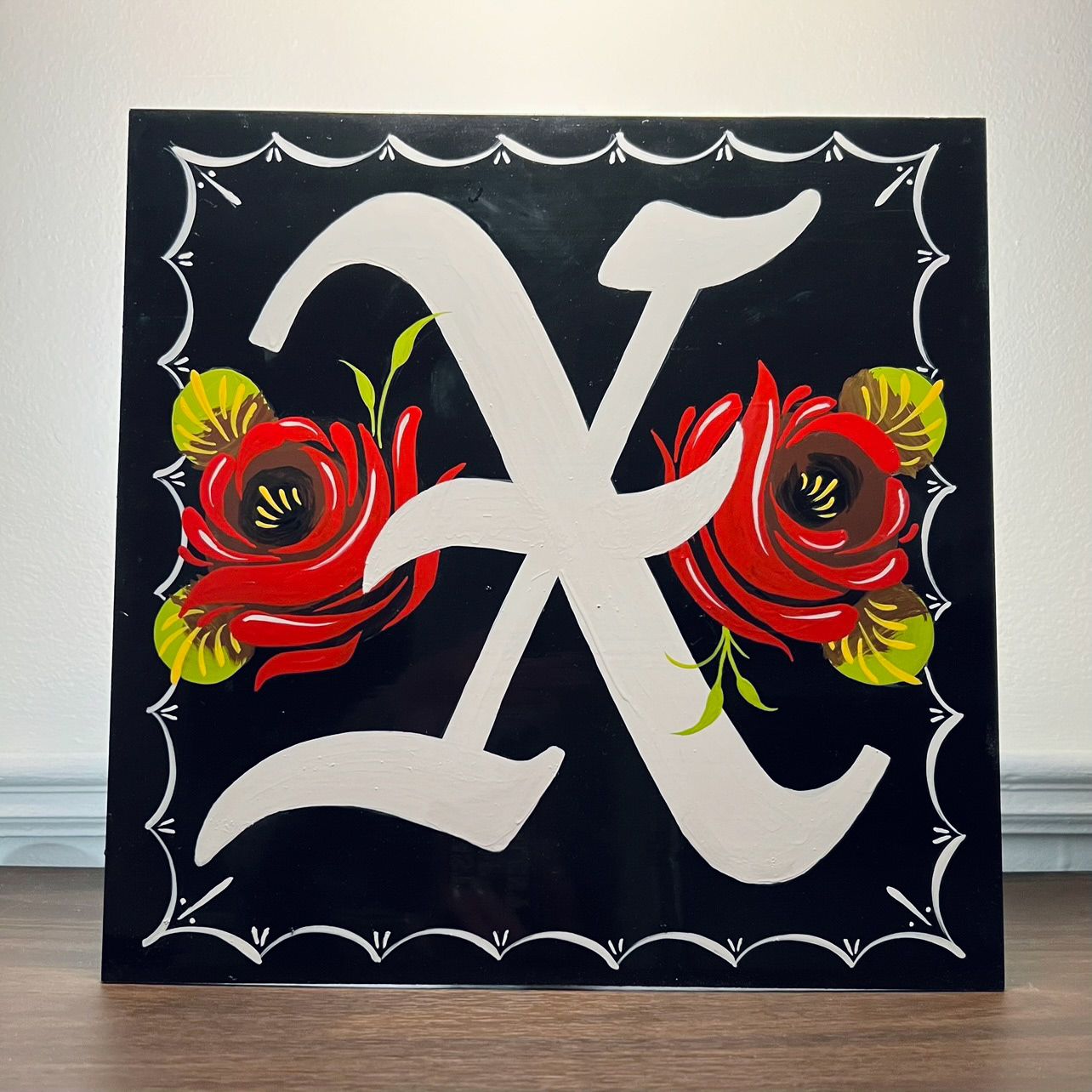 Enamel on Aluminum for X the Band