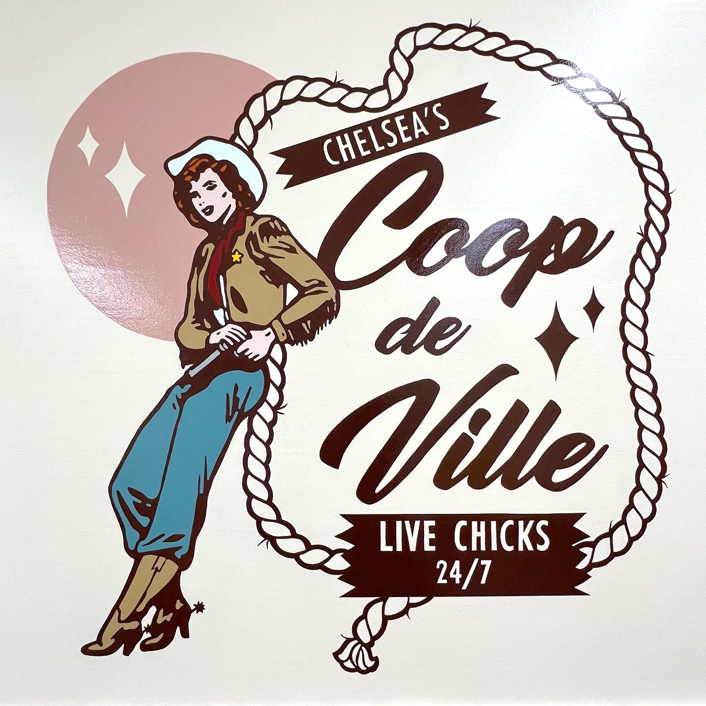 House paint on 4x4ft plywood