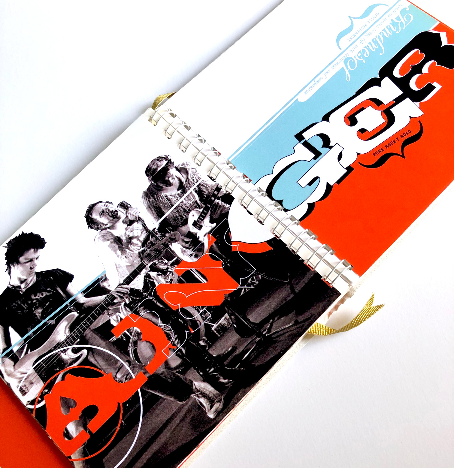 Layout Booklet for Sin Ice Cream Den (7 Deadly Sins were the flavor names)