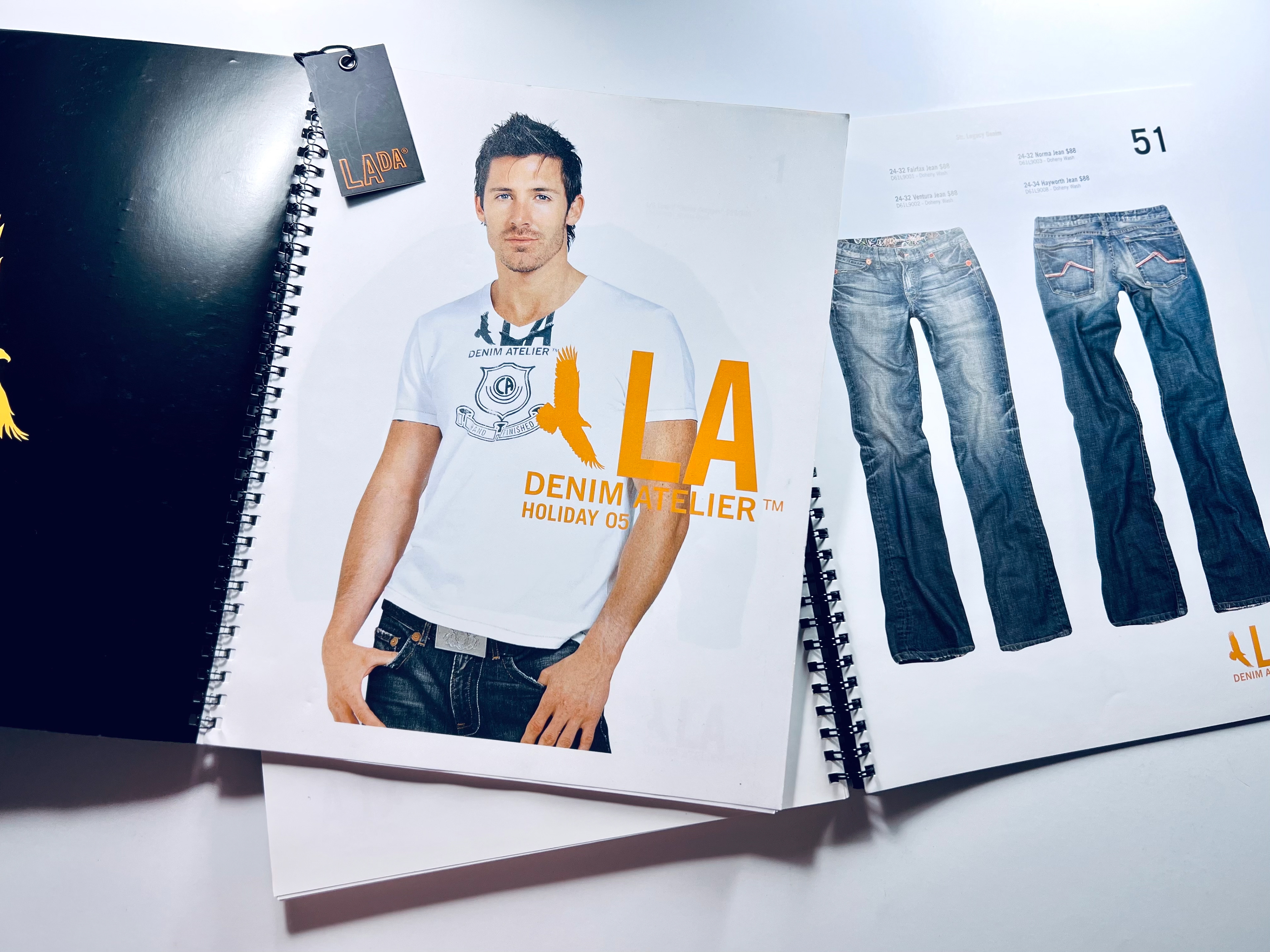 Apparel Print Catalogs (LA Denim Atelier / Guess? Inc)