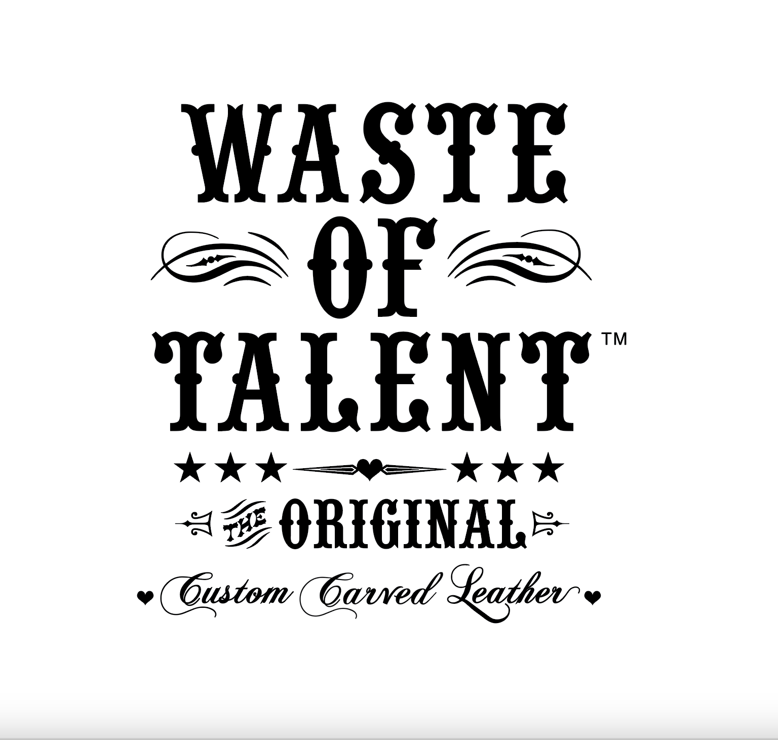 Logo for custom leather company