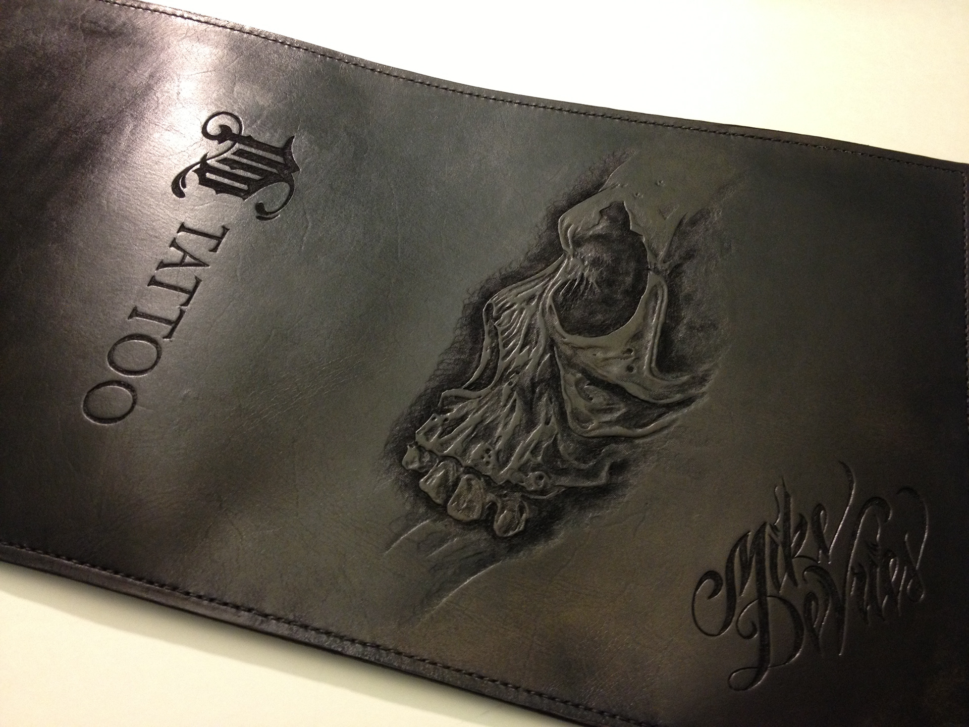 Custom Tattoo Portfolio for Mike Devries