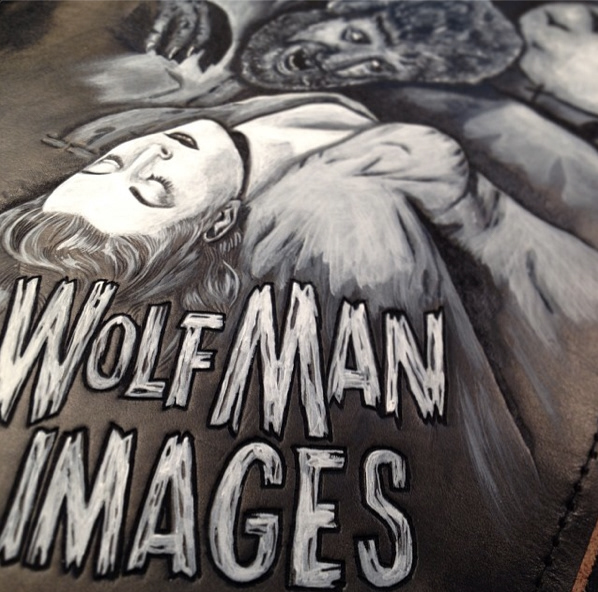 Custom Carved and Painted Photography Portfolio