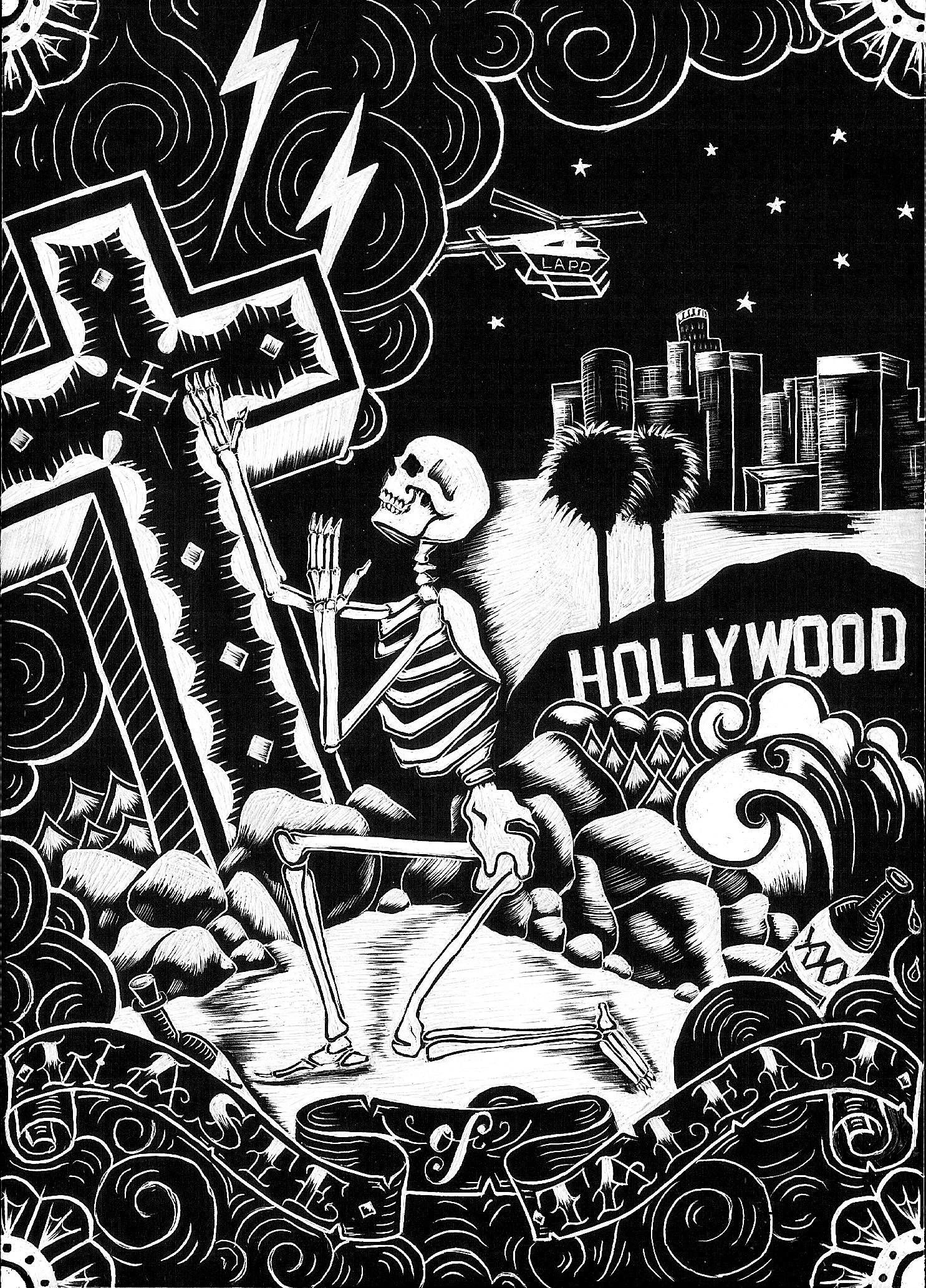 Scratchboard Art (Published in Scratch Art Book)