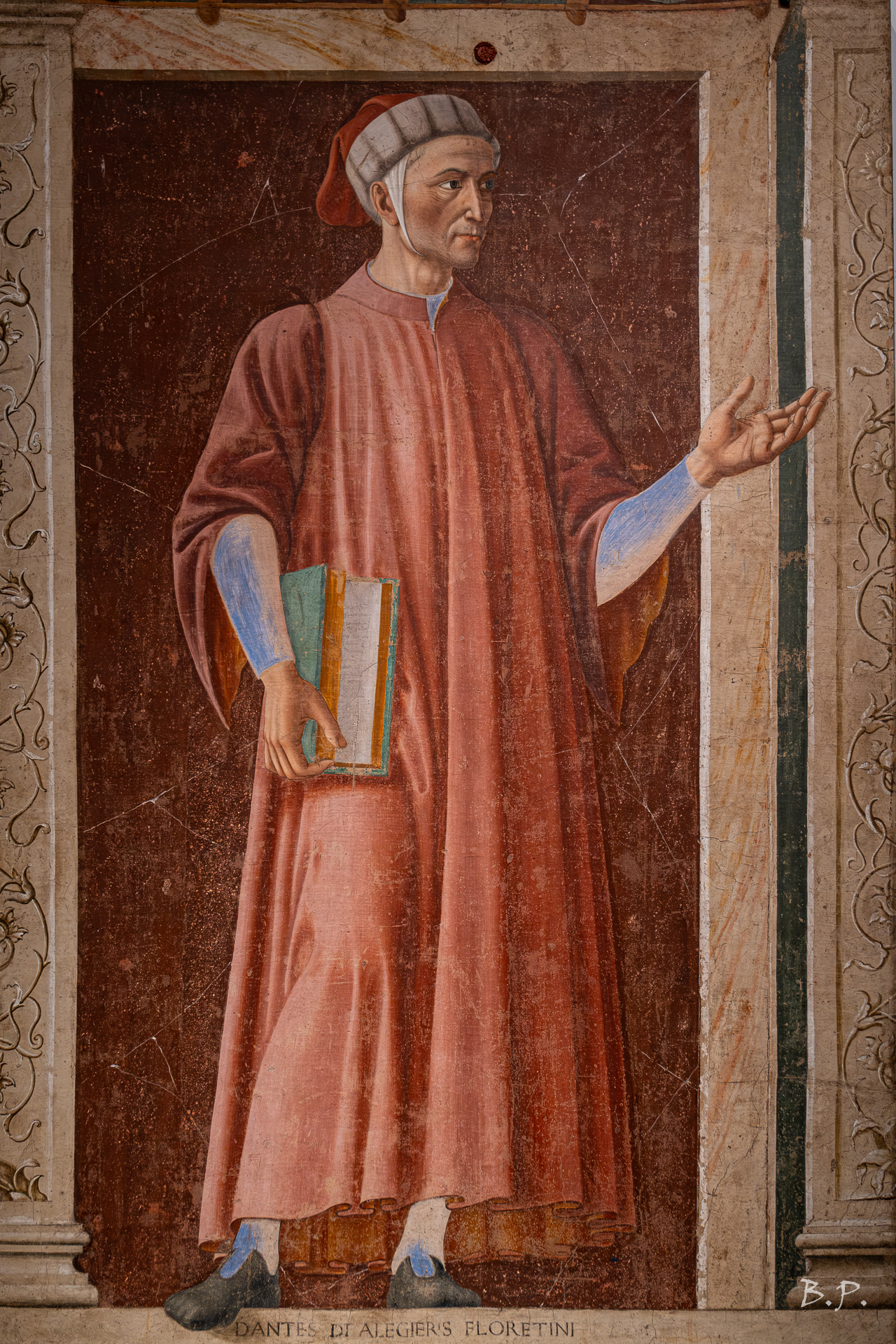Dante Alighieri - Andrea del Castagno vers 1450