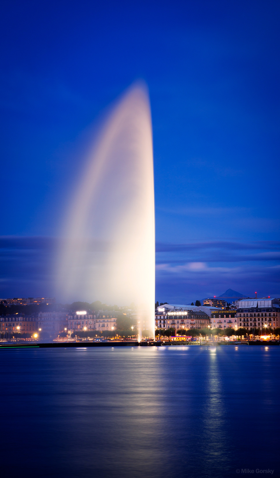 The Jet d'Eau, Geneva