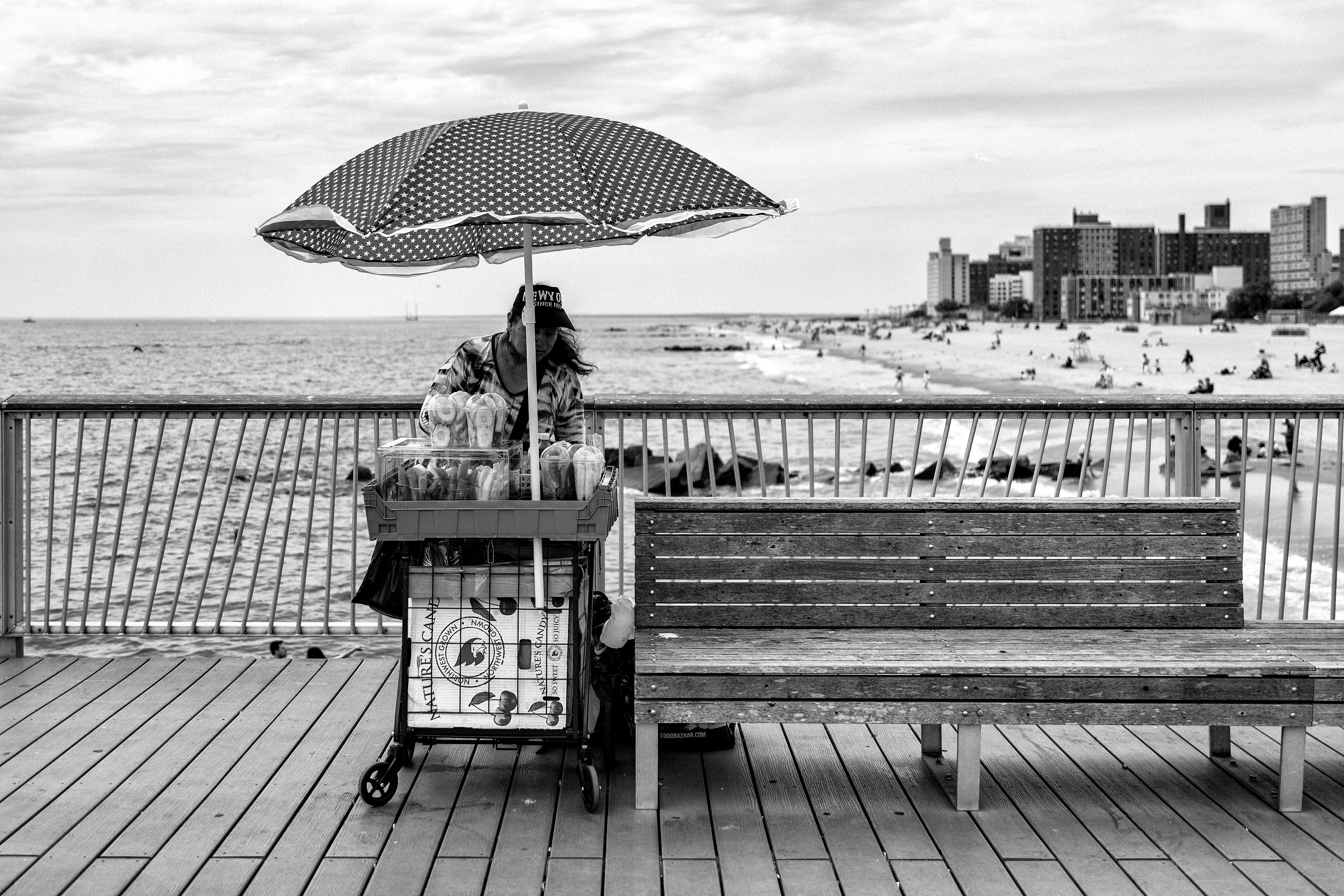 Under the Parasol — Coney Island, Brooklyn