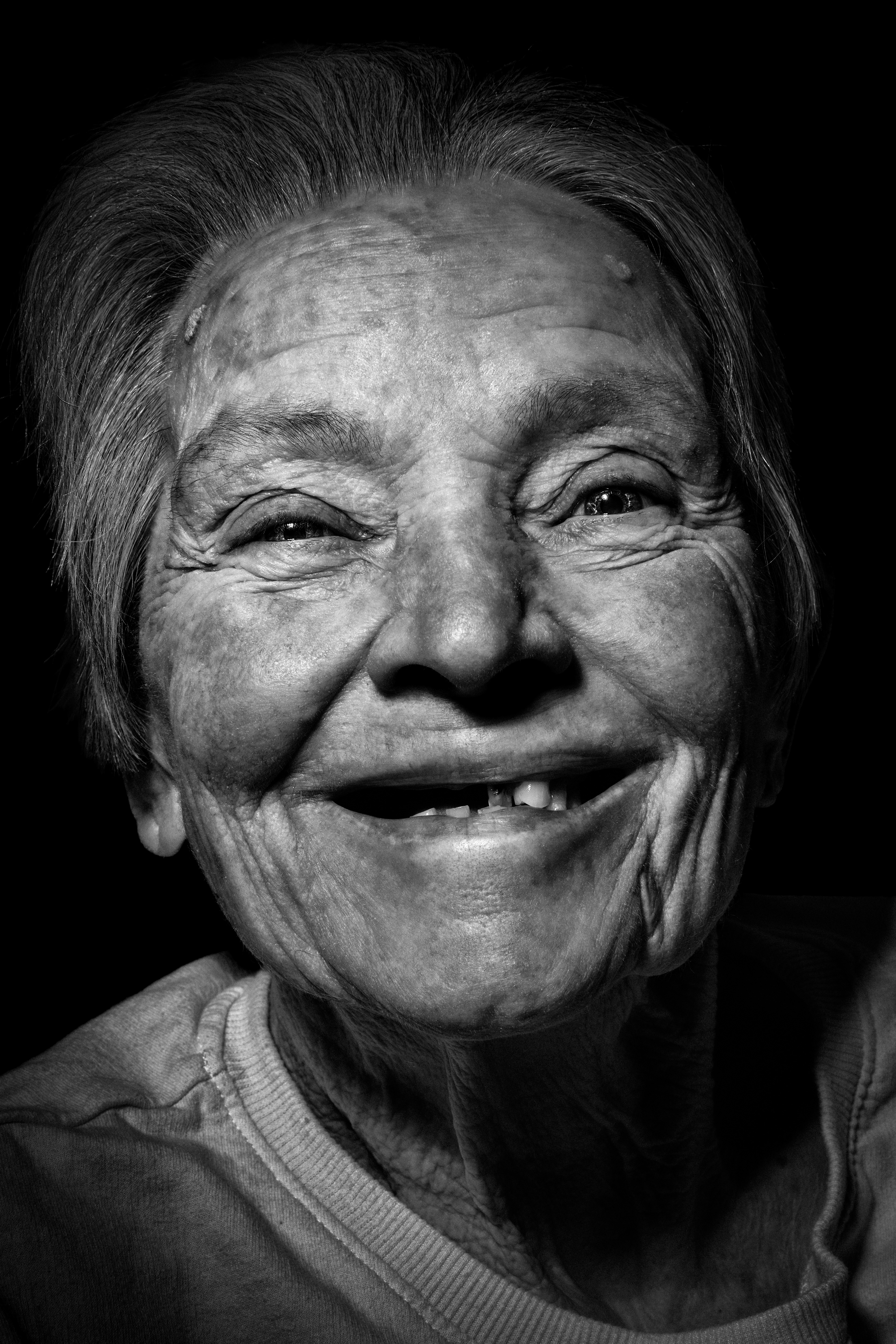 Steve Perchey portrait noir et blanc
