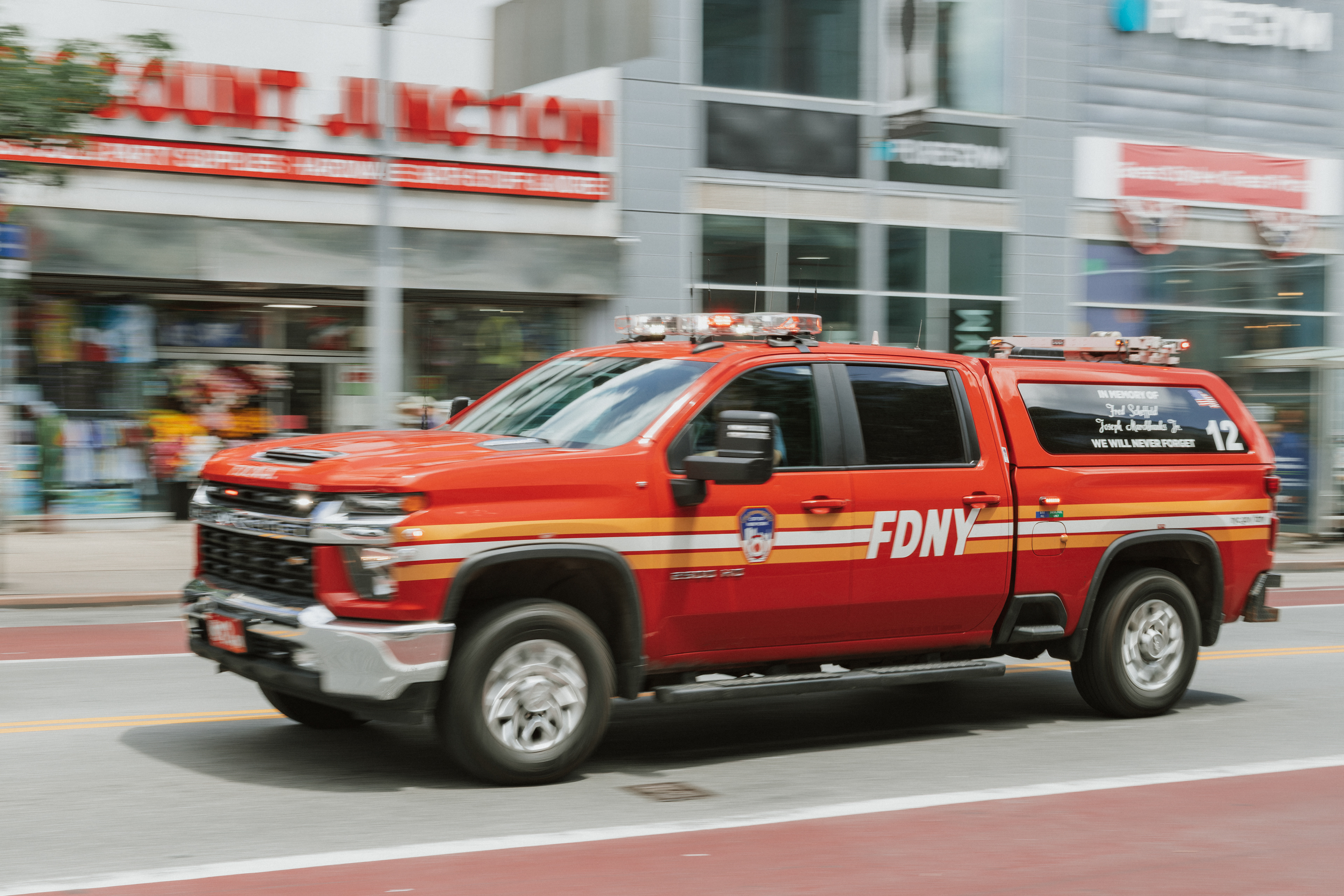 FDNY on the Move — Manhattan, New York.