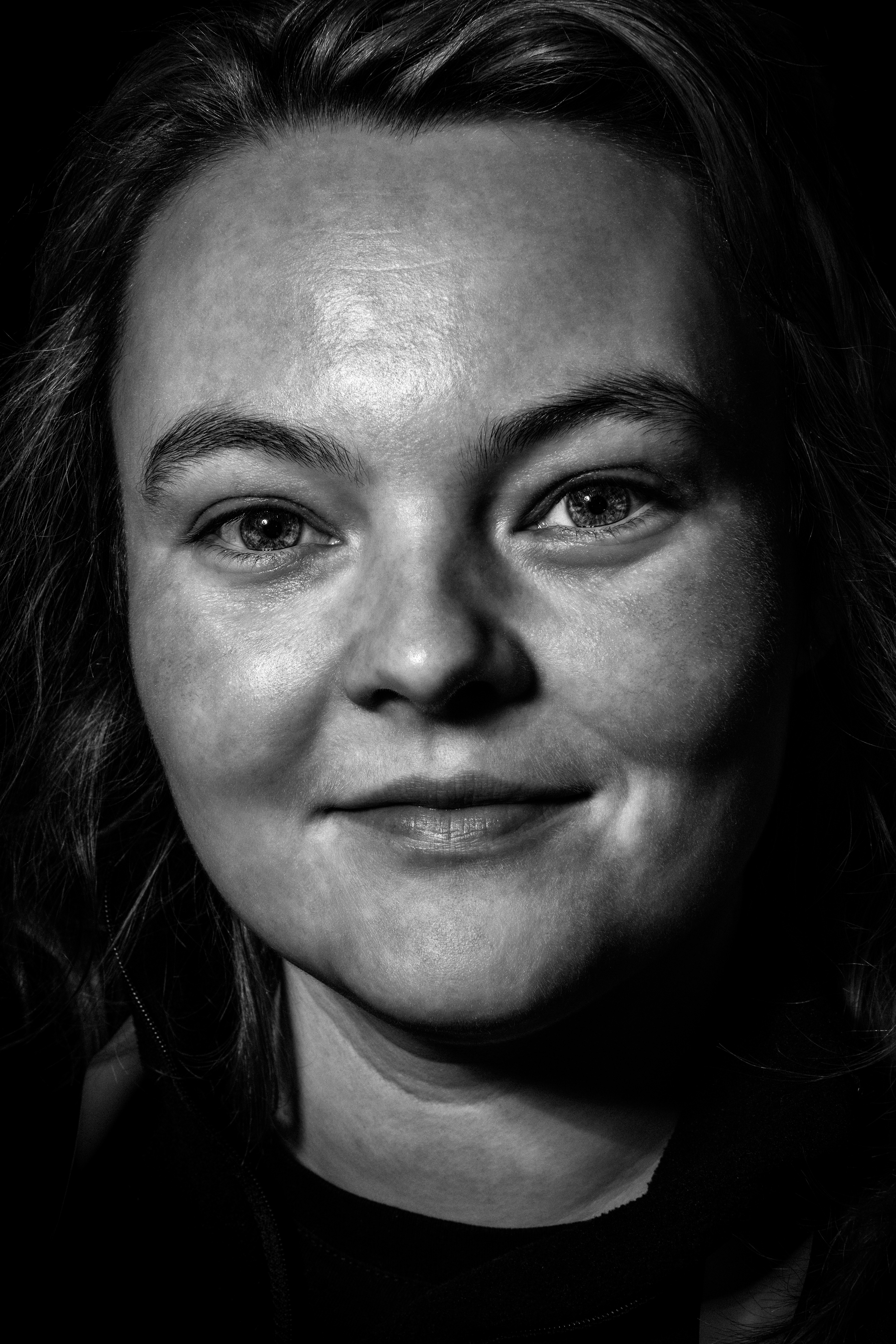 Steve Perchey portrait noir et blanc