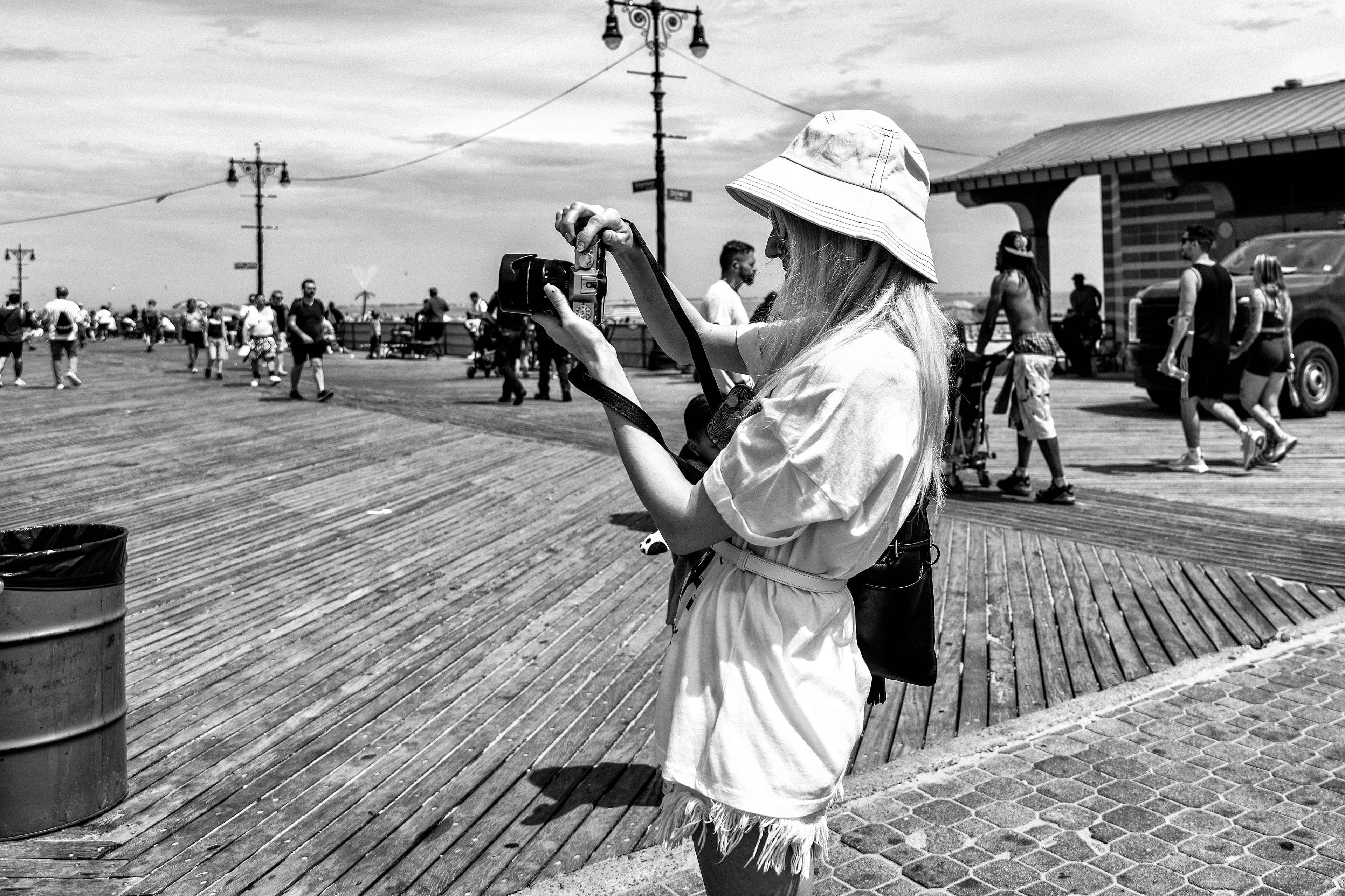 Through Her Lens — Coney Island, Brooklyn
