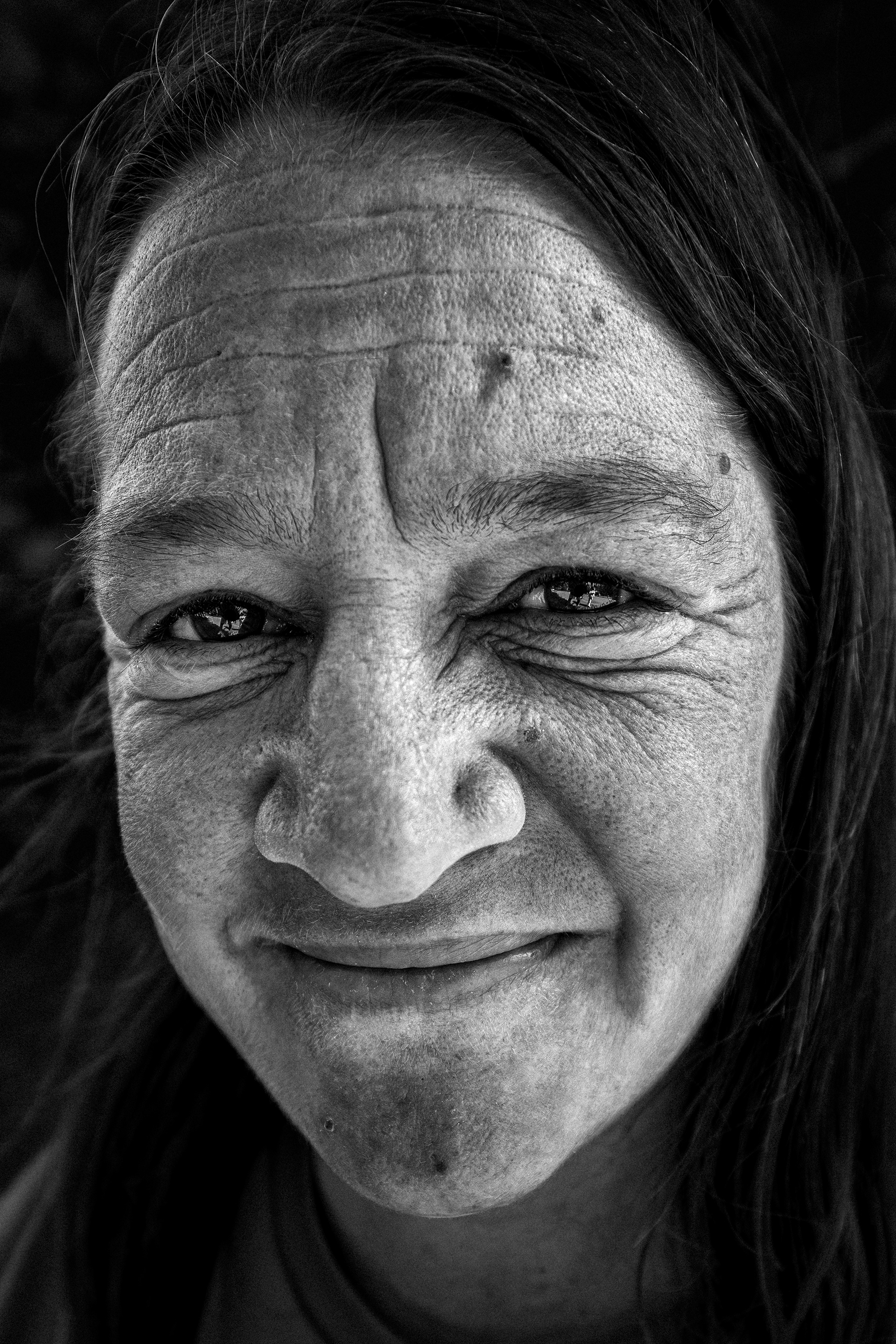 Steve Perchey portrait noir et blanc