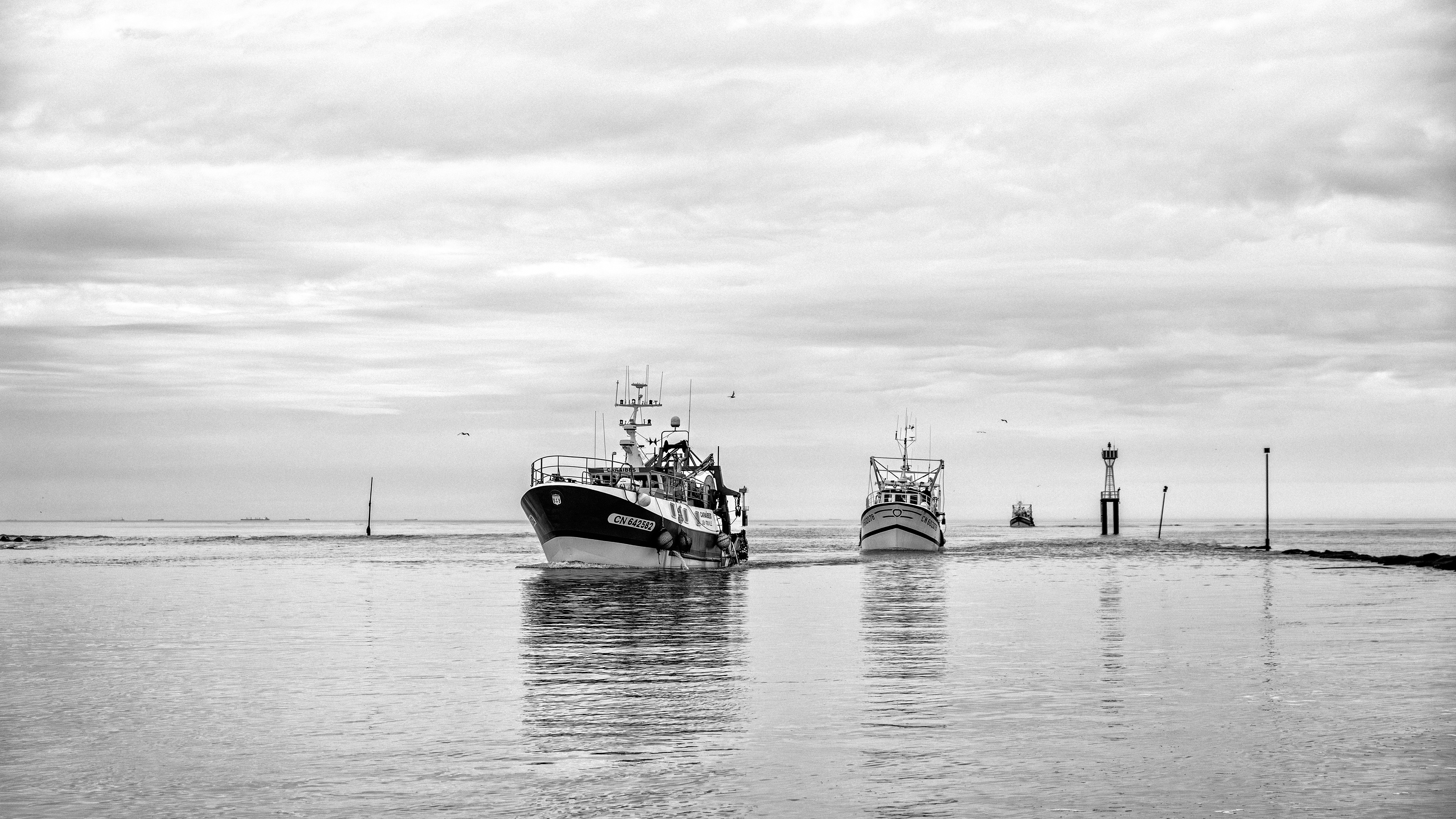 Pêcheurs de Trouville-sur-Mer — reportage au cœur du port, entre effort, solidarité et authenticité. Série réalisée par Steve Perchey.