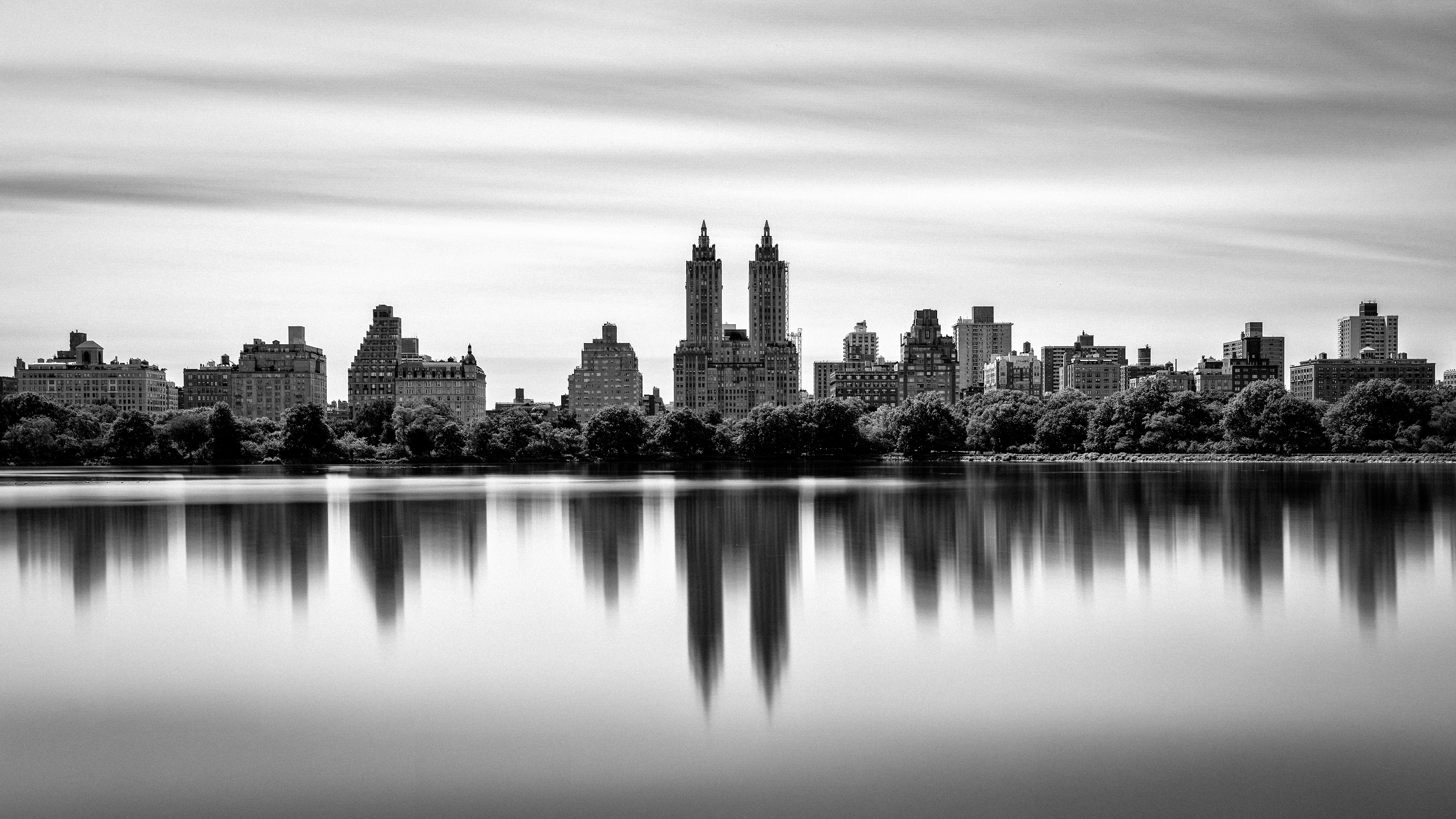The San Remo Reflections — Jacqueline Kennedy Onassis Reservoir, Central Park, New York