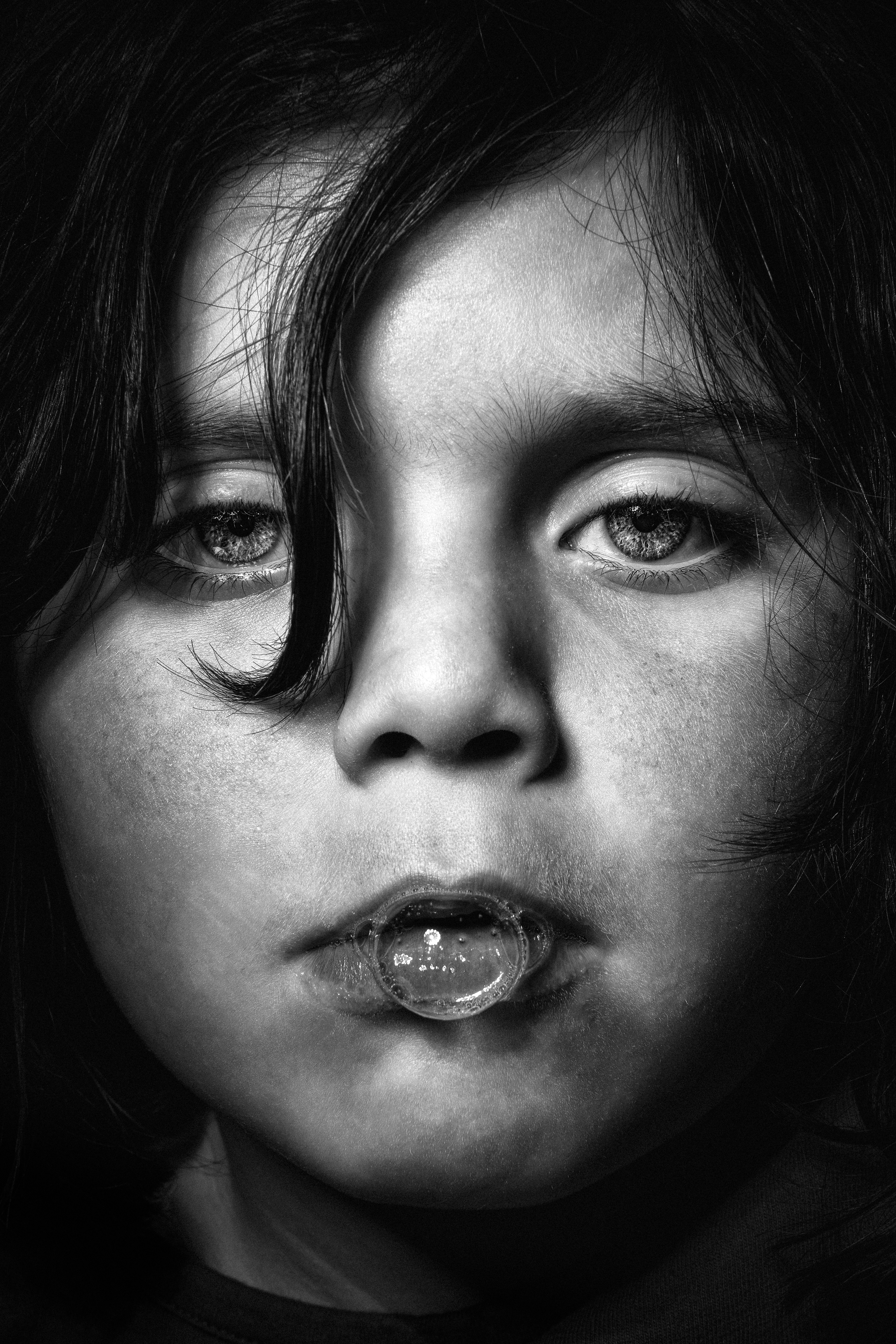 Steve Perchey portrait noir et blanc