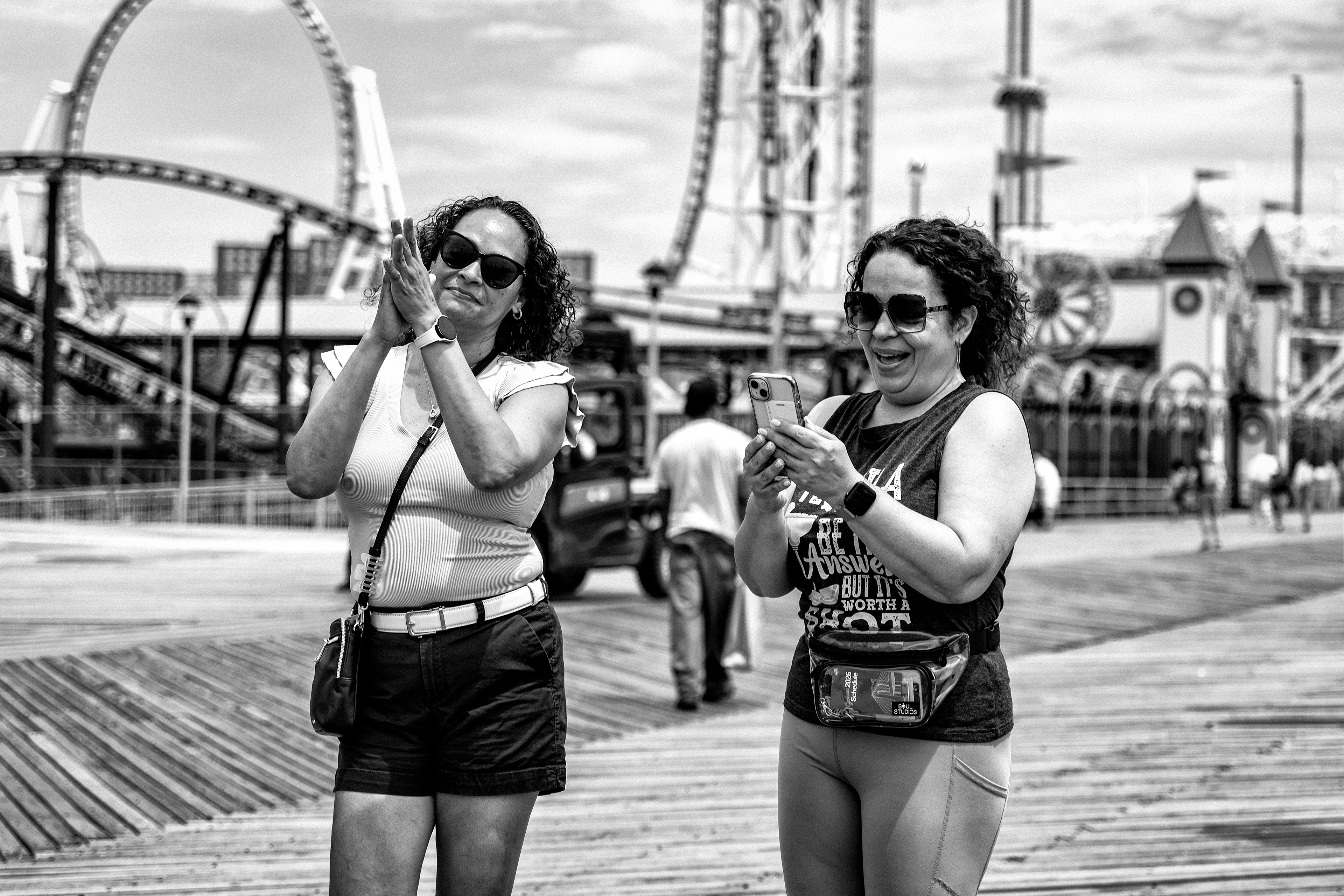 Shared Laughter — Coney Island, Brooklyn
