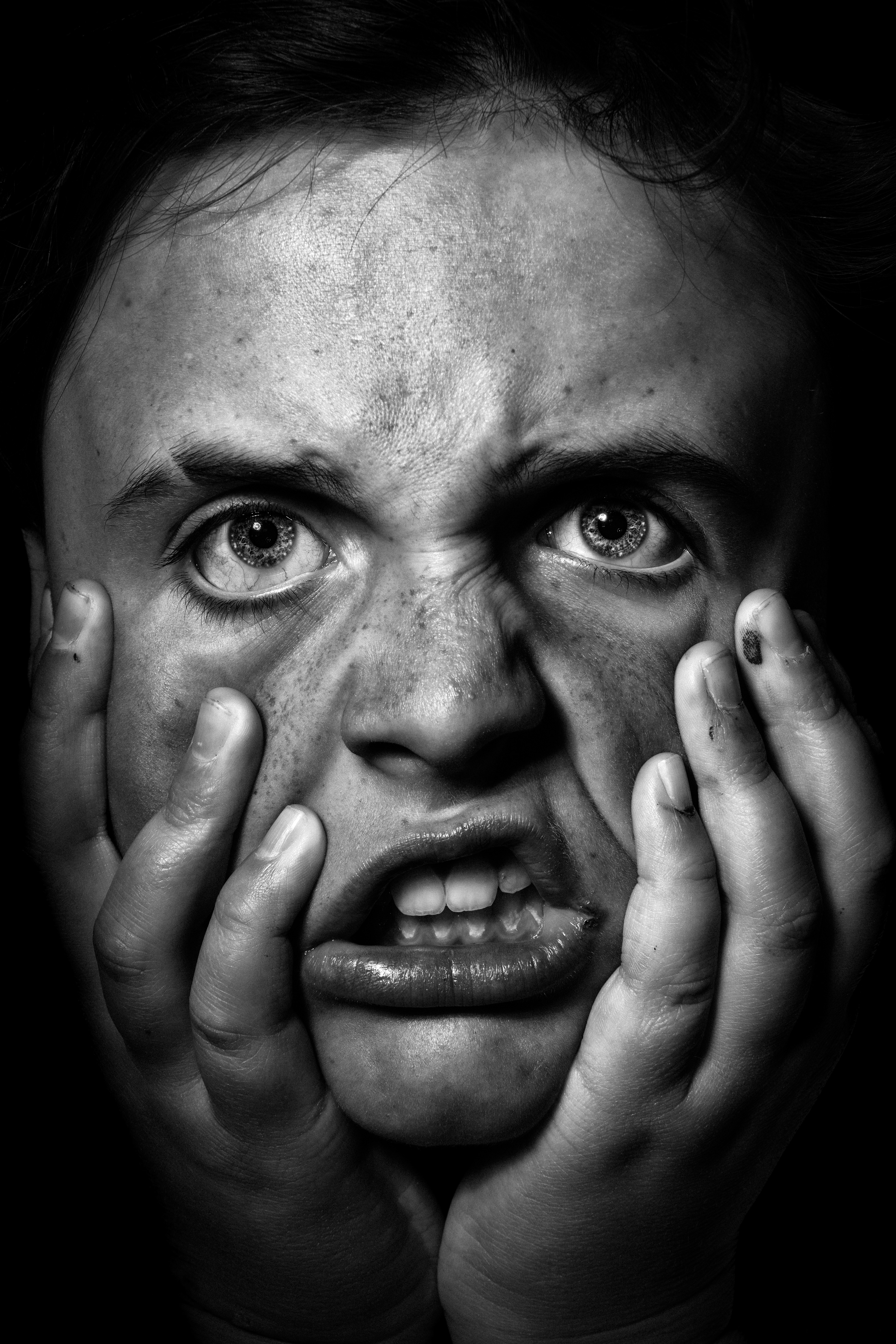 Steve Perchey portrait noir et blanc