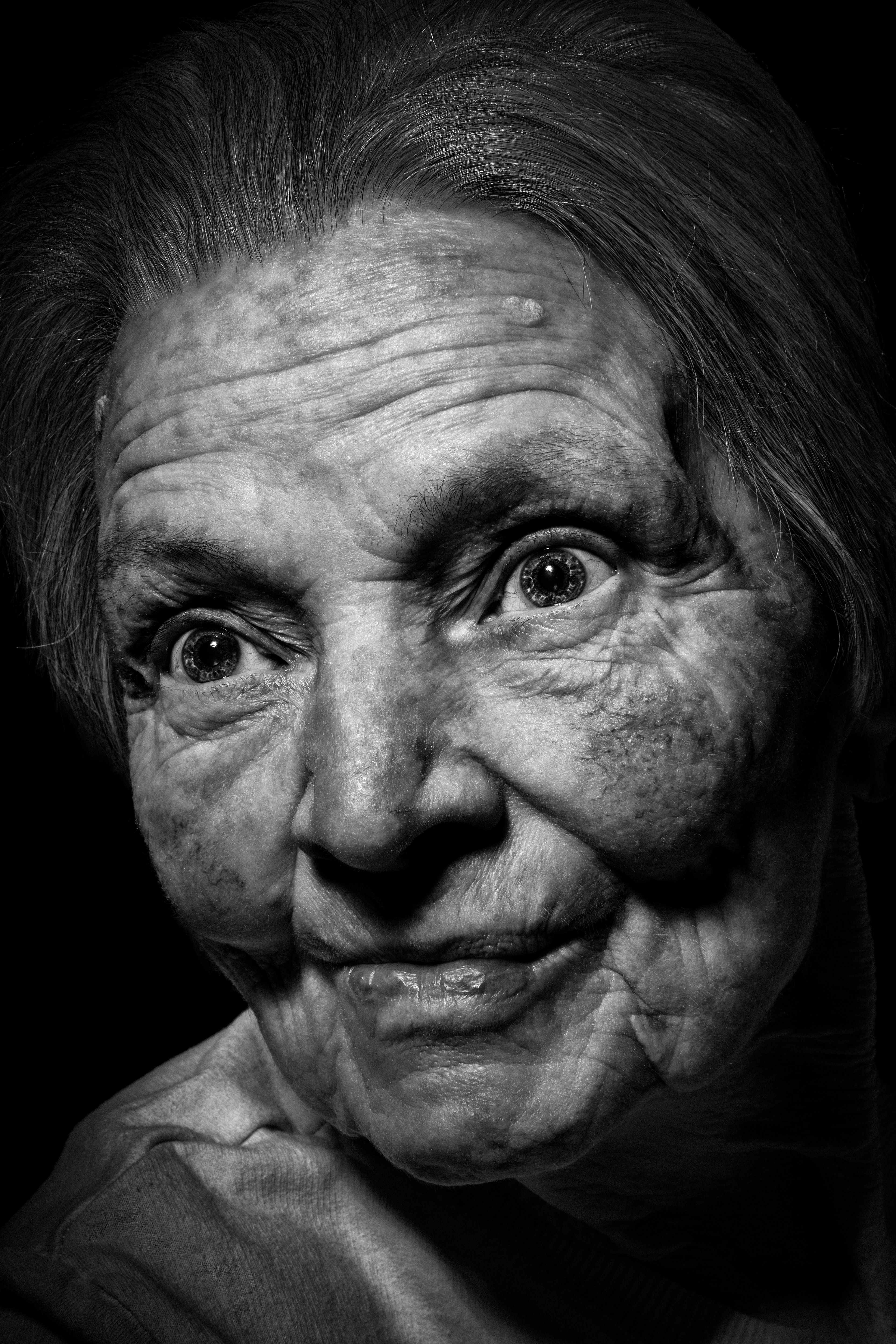 Steve Perchey portrait noir et blanc