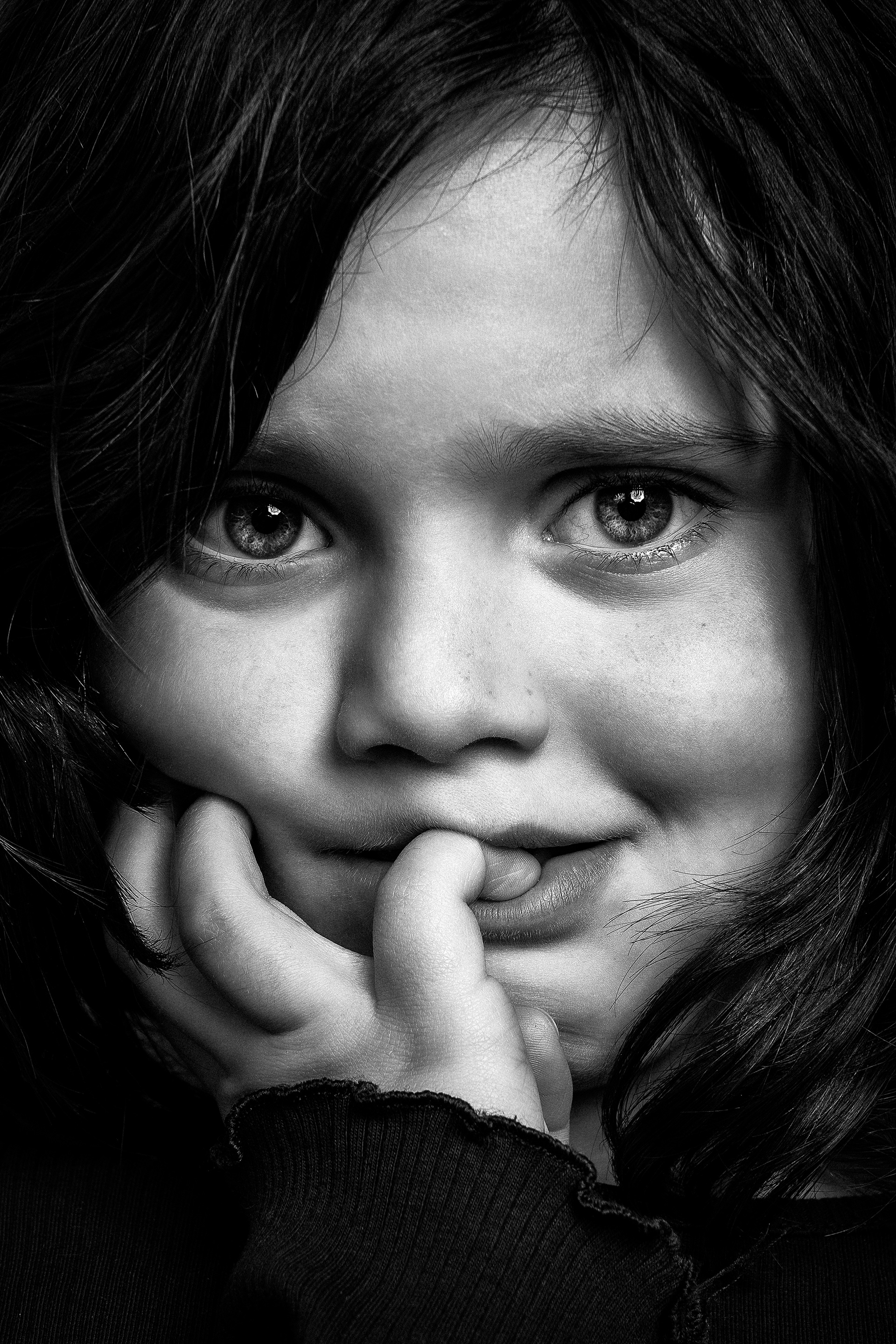 Steve Perchey portrait noir et blanc
