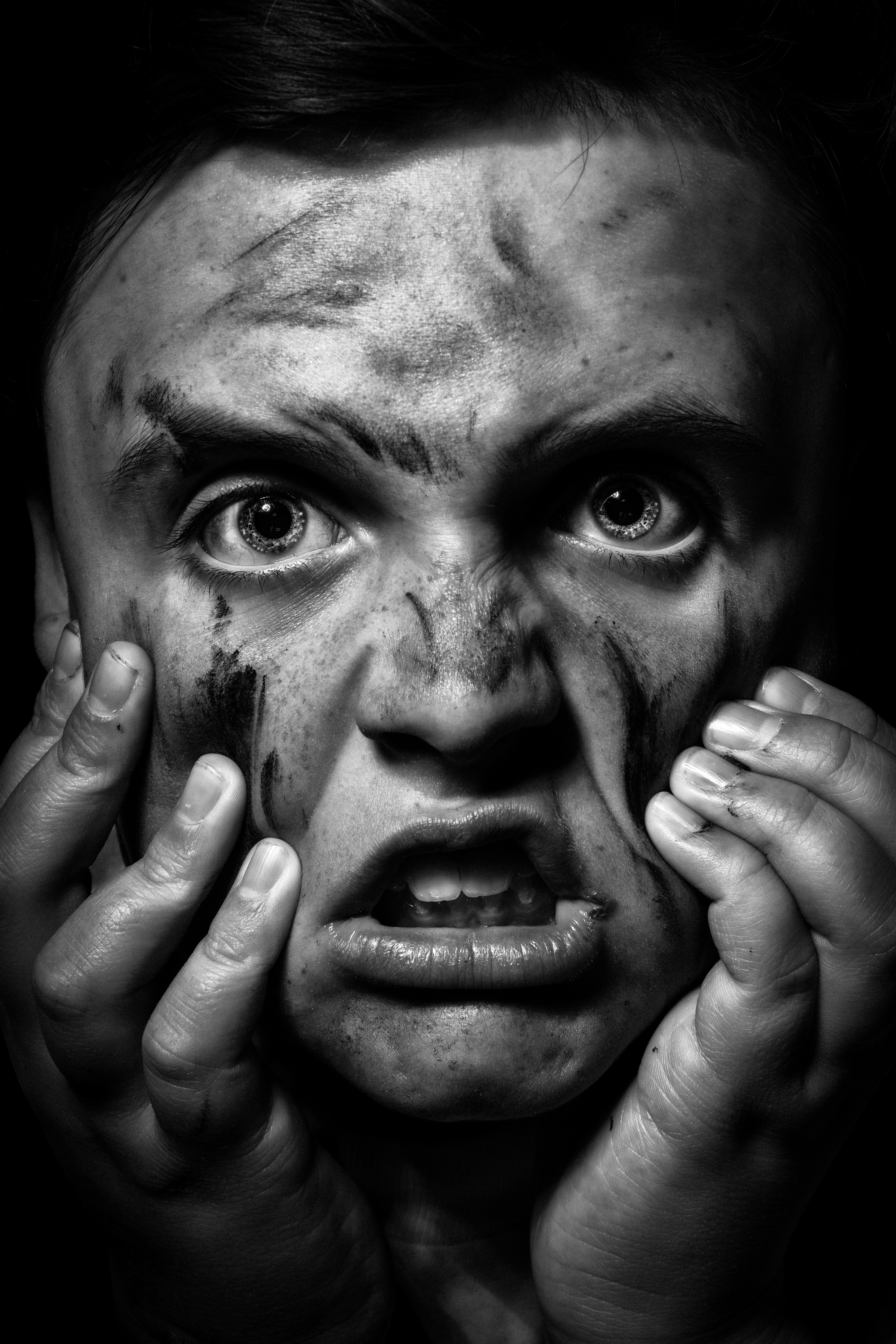 Steve Perchey portrait noir et blanc