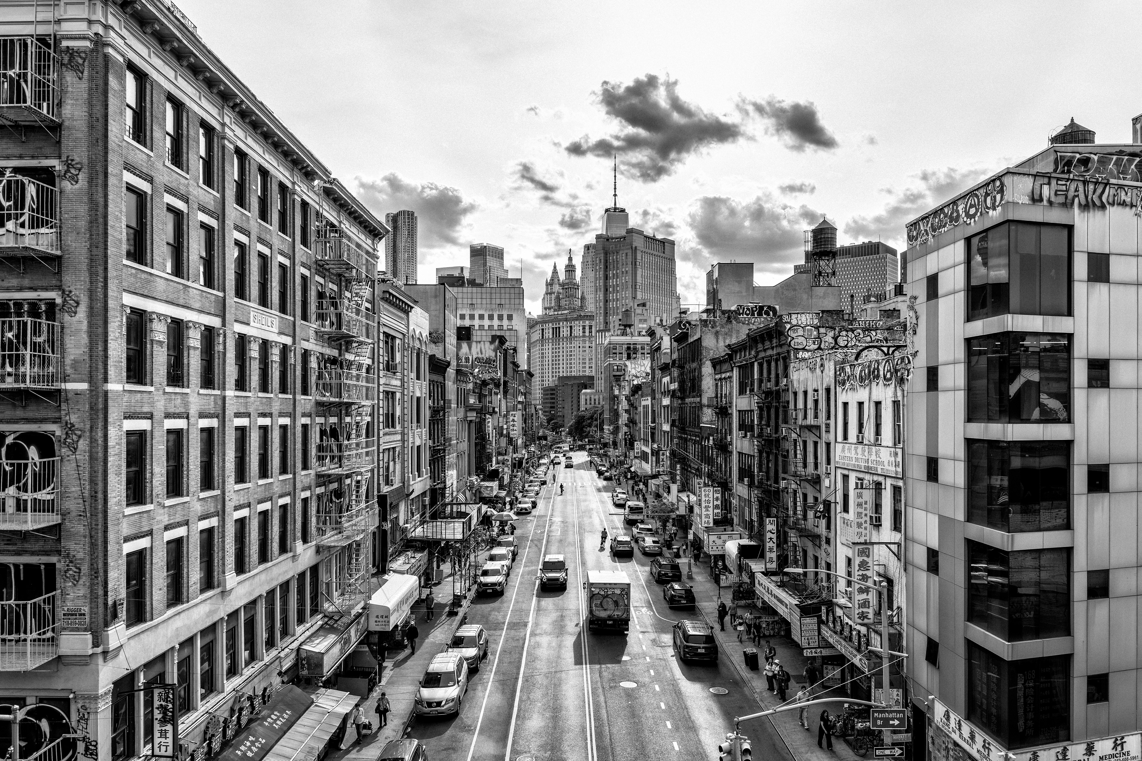 Avenue to the Skyline — Chinatown, Manhattan