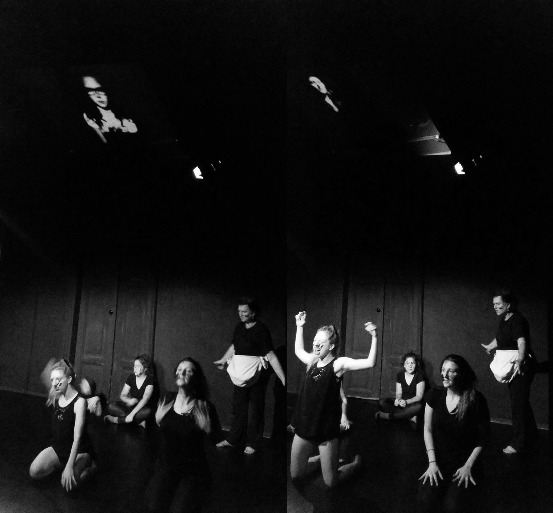 Działanie fotograficzne jako budulec spektaklu, fot. Basia Budniak