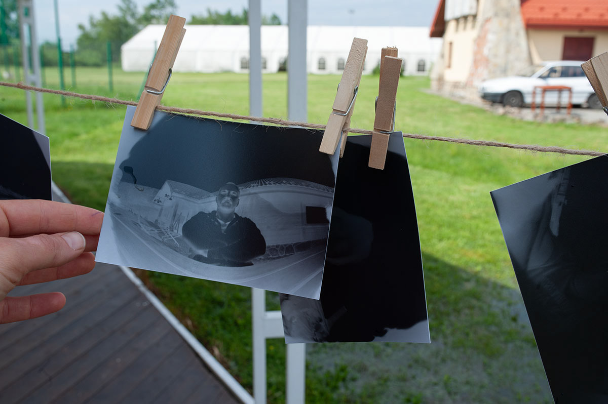 Warsztaty z fotografii otworkowej dla korporacji, fot. Basia Budniak