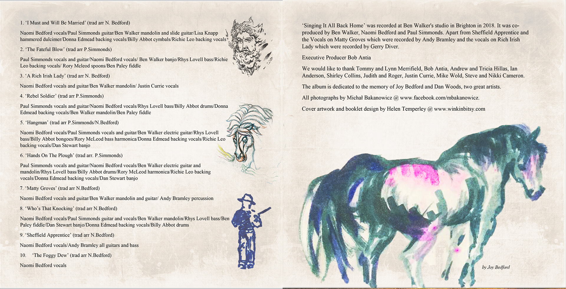 CD Booklet Spread
