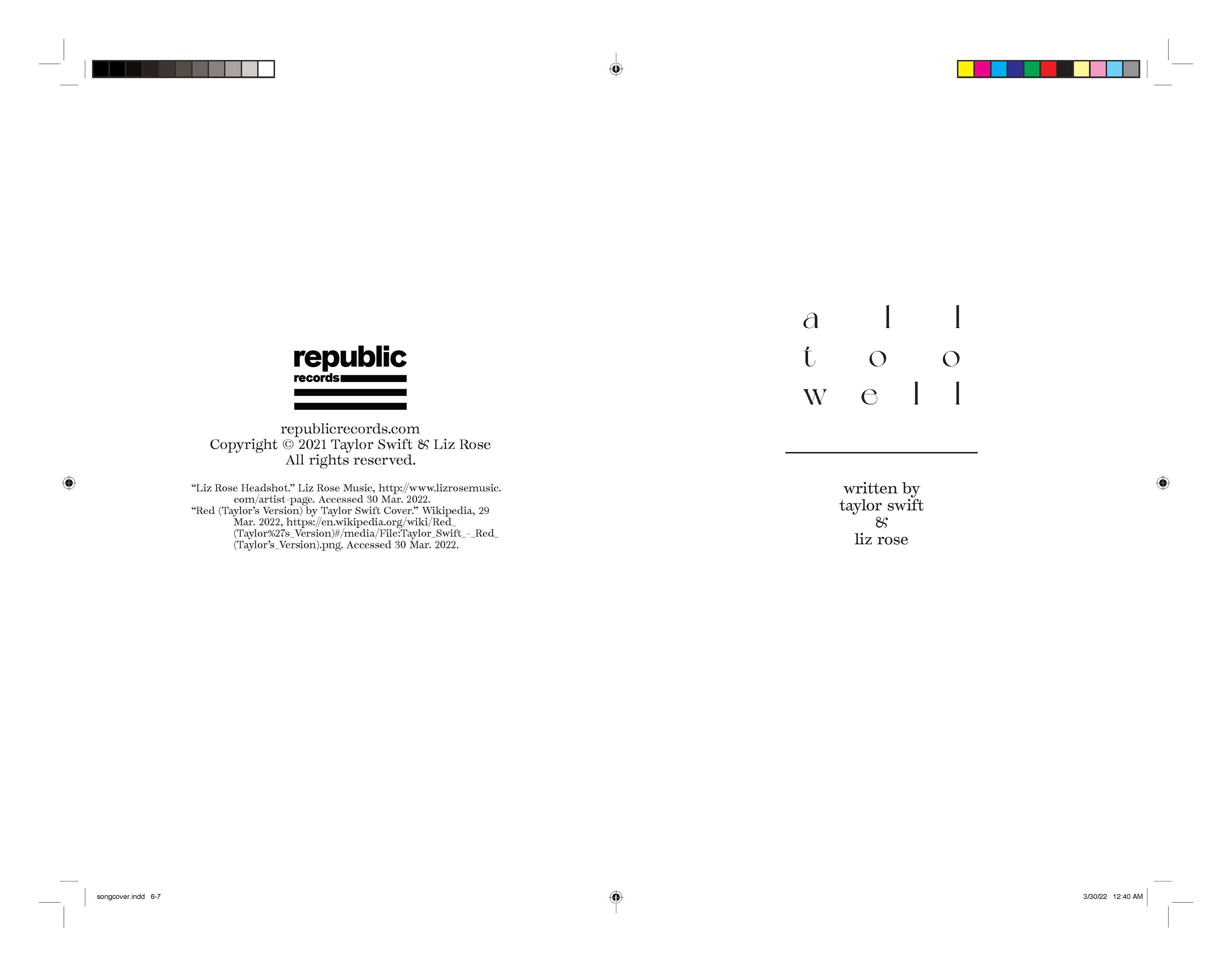 Copyright & Title Pages