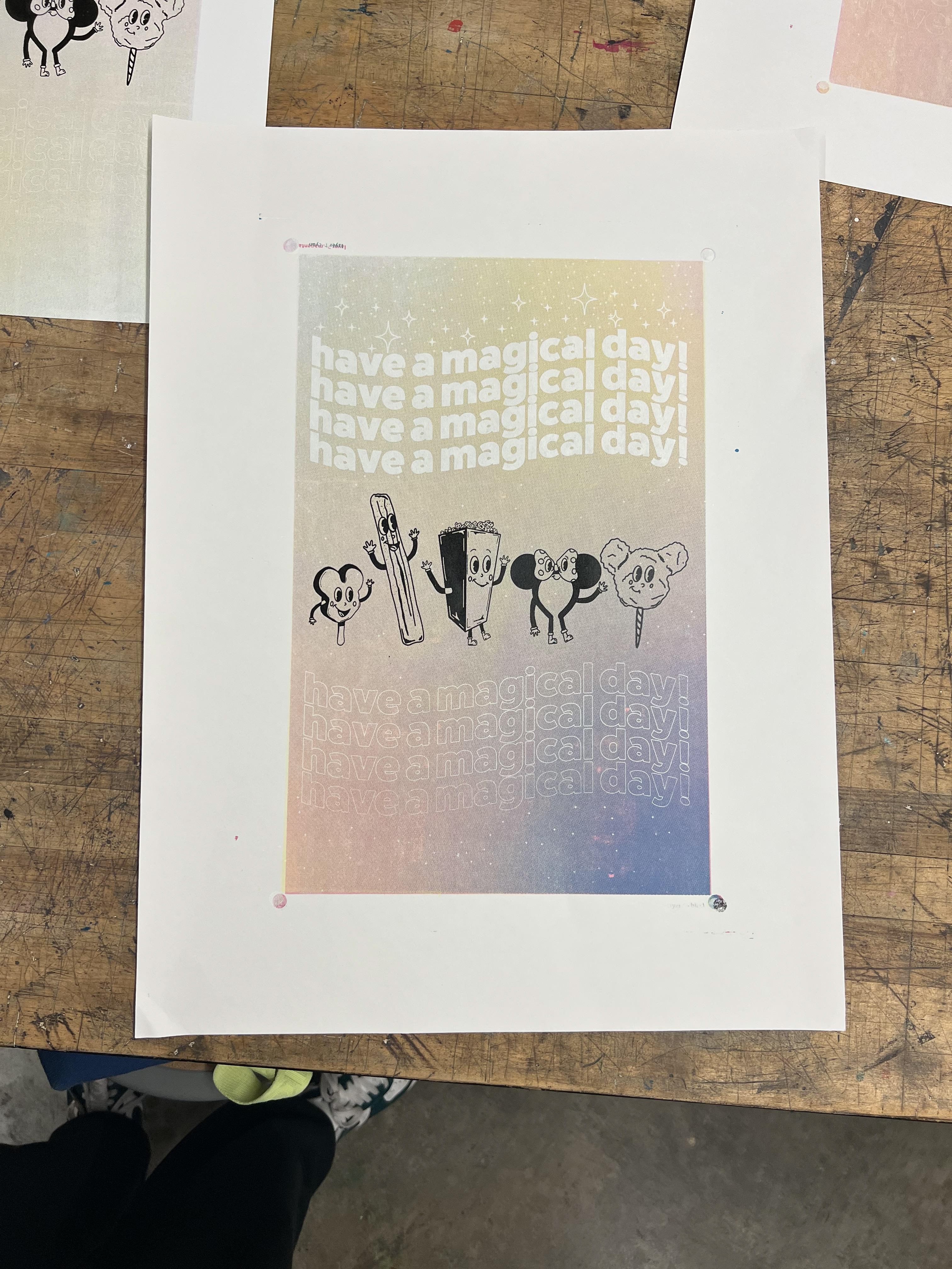 Final Print before Cutting