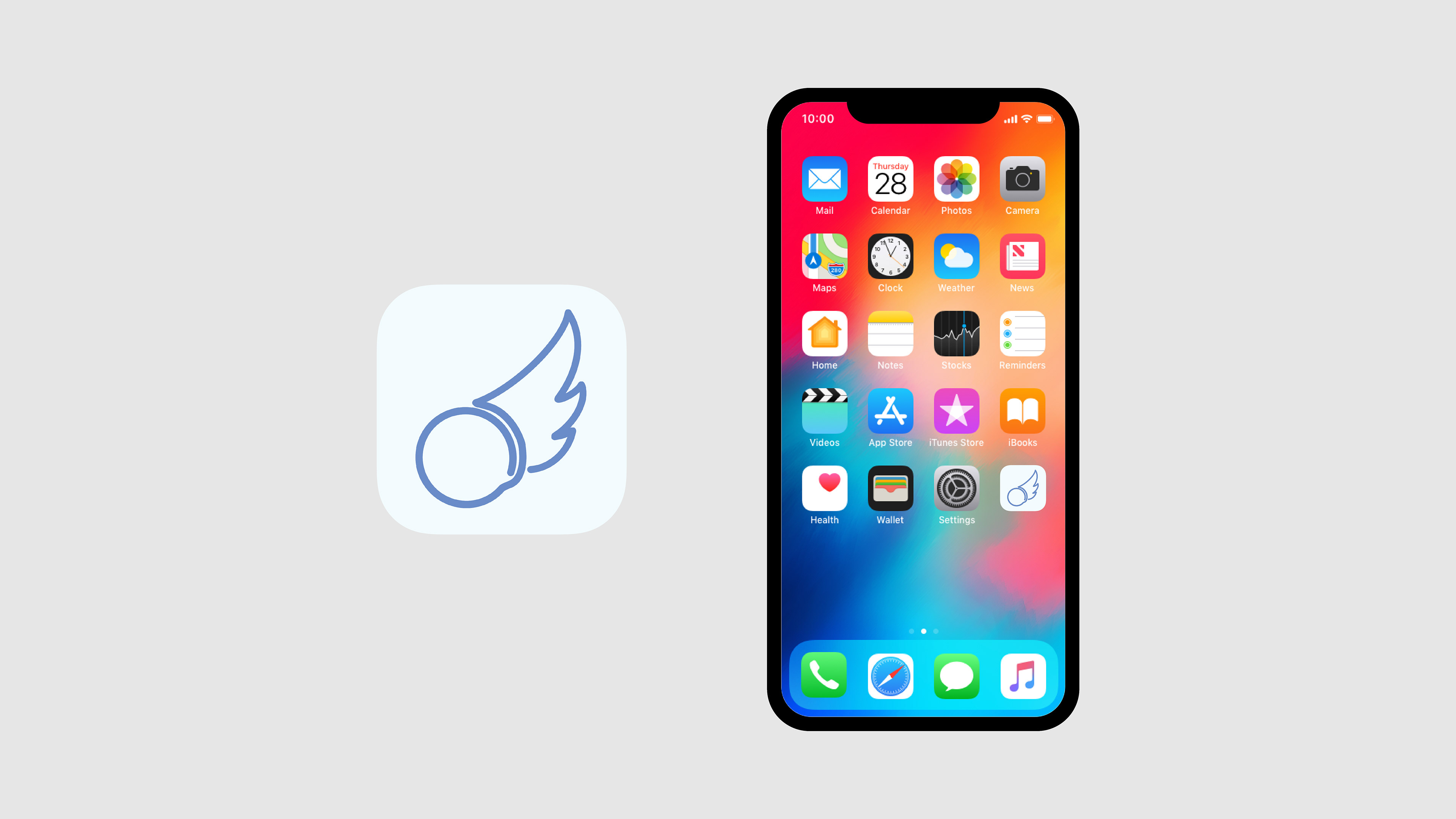 Flock Responsive Logo - Mobile App