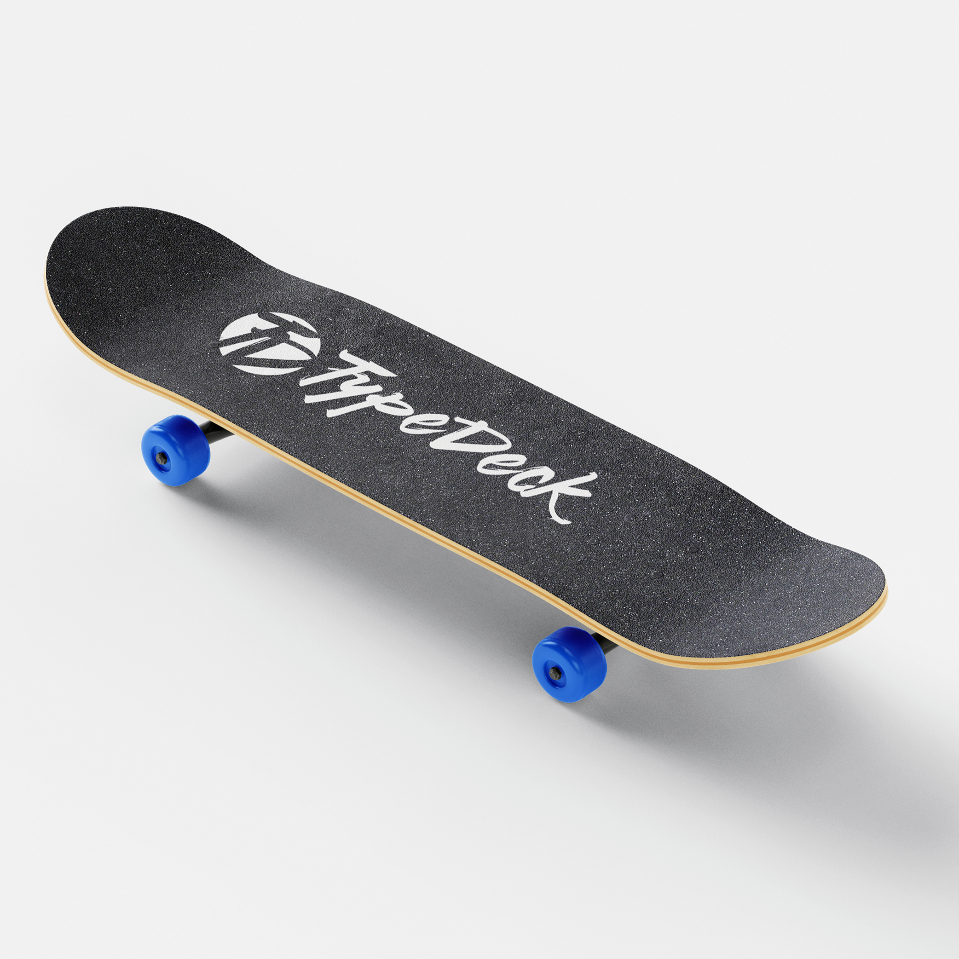 TypeDeck Logo - Skateboard Top Design