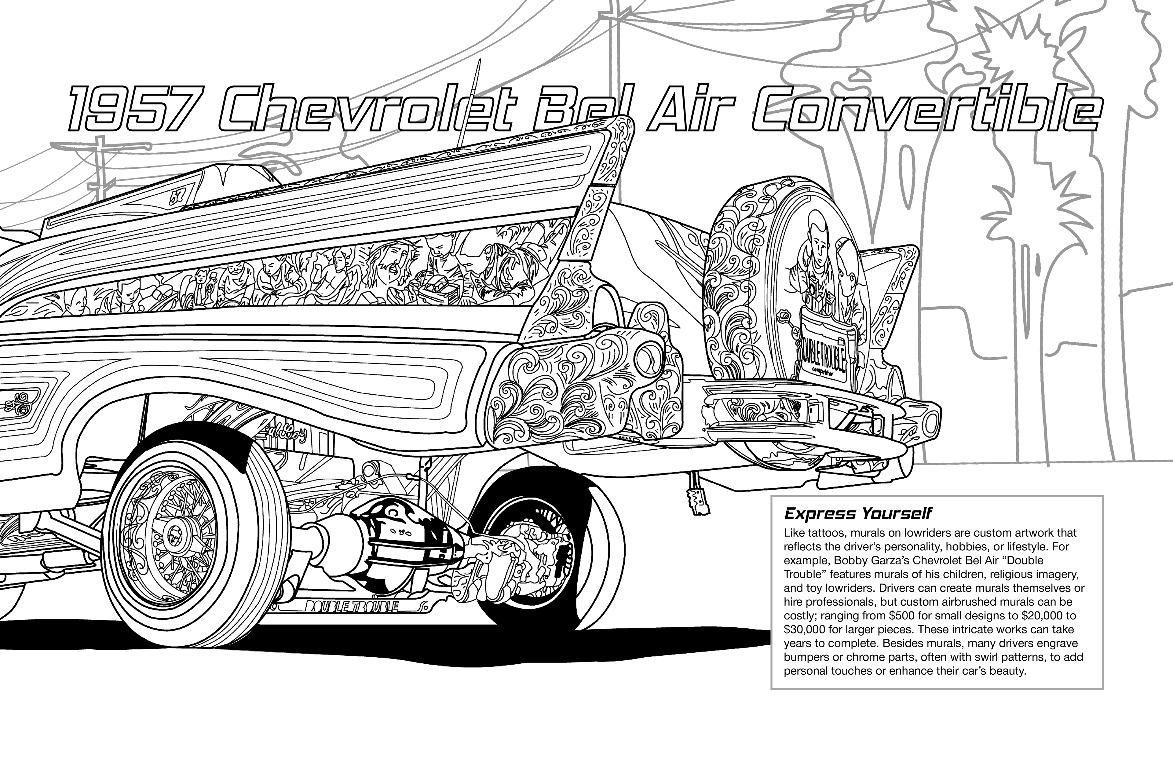 Express Yourself - 1957 Chevrolet Bel Air Convertible