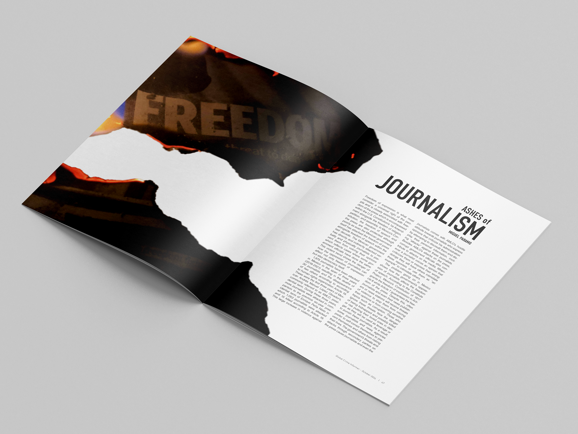 Magazine Spread Mockup