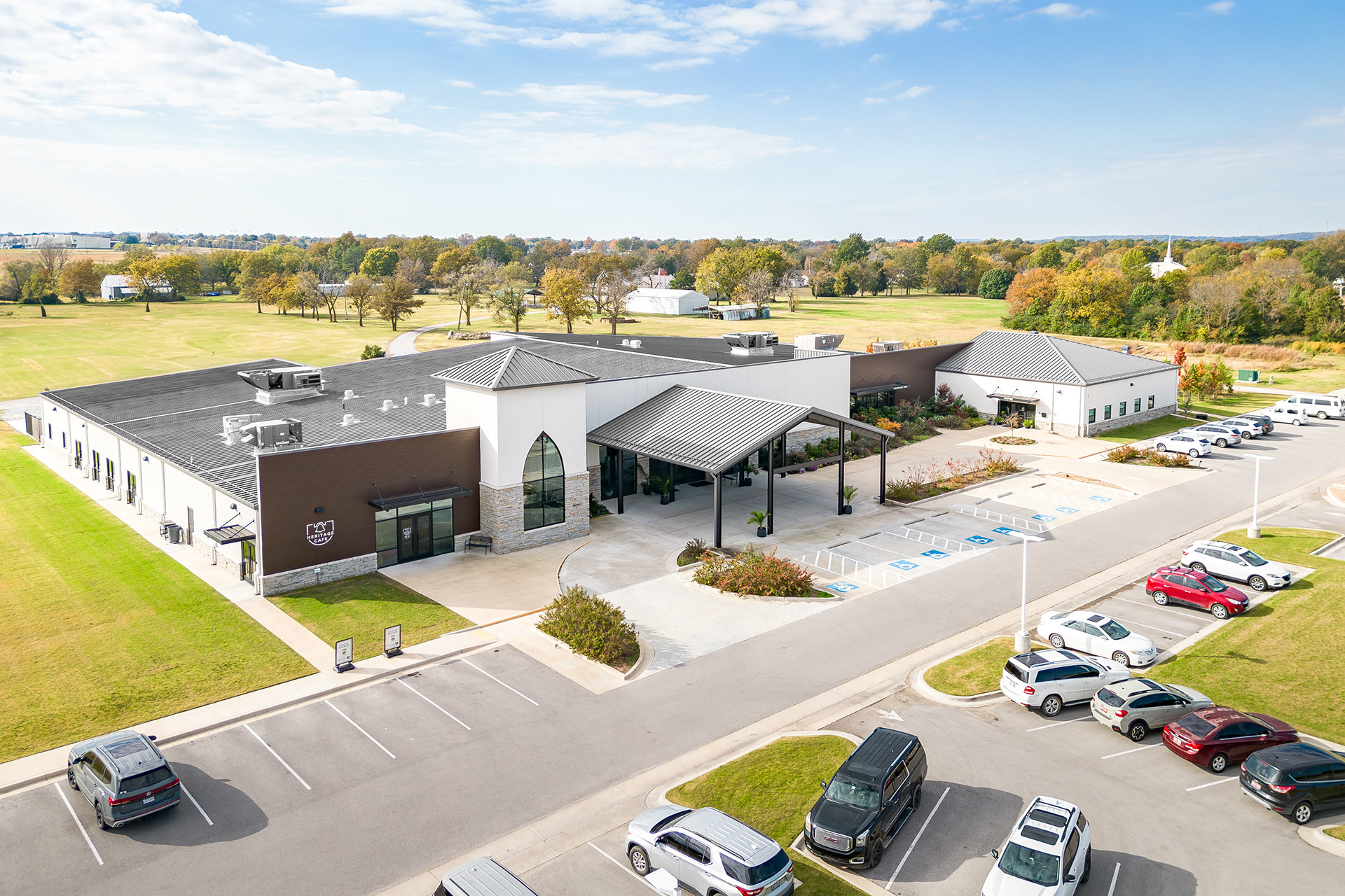 Creekside Church Aerial | Pryor, OK