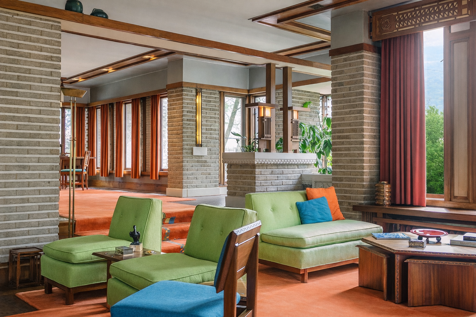 Frank Lloyd Wright Bogk House | Milwaukee, WI