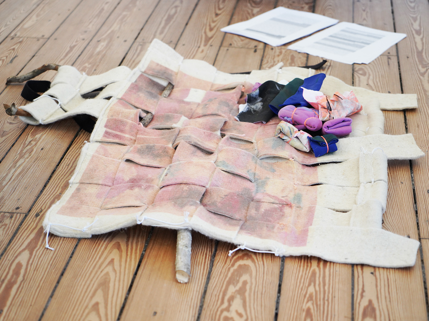 back-pack . invited by Christina Della Giustina , Jay Mistry and the Kayapo . puntWG . Amsterdam (NL)