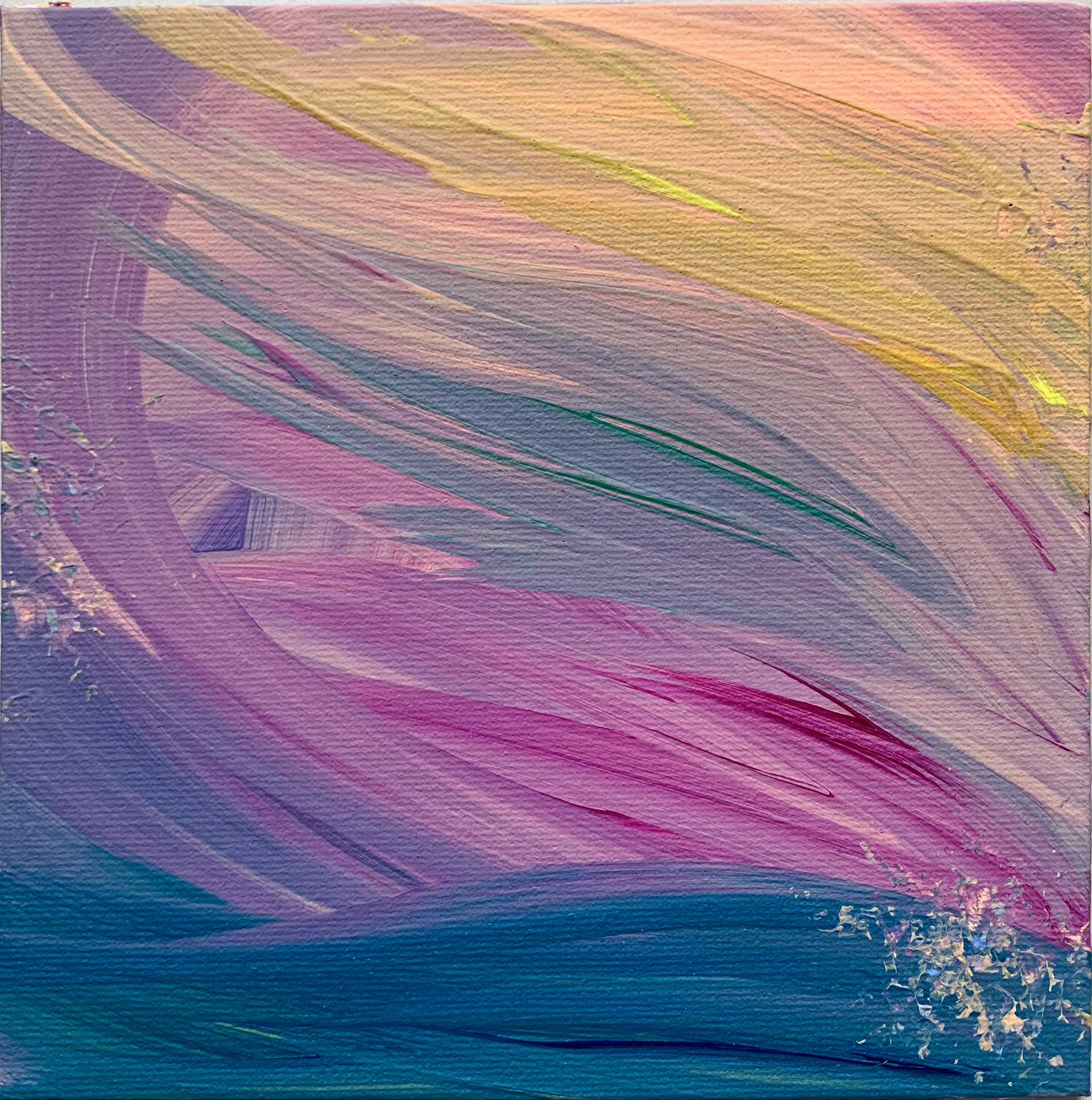 She’s a rainbow_19_Acrylic on canvas_15x15 cm