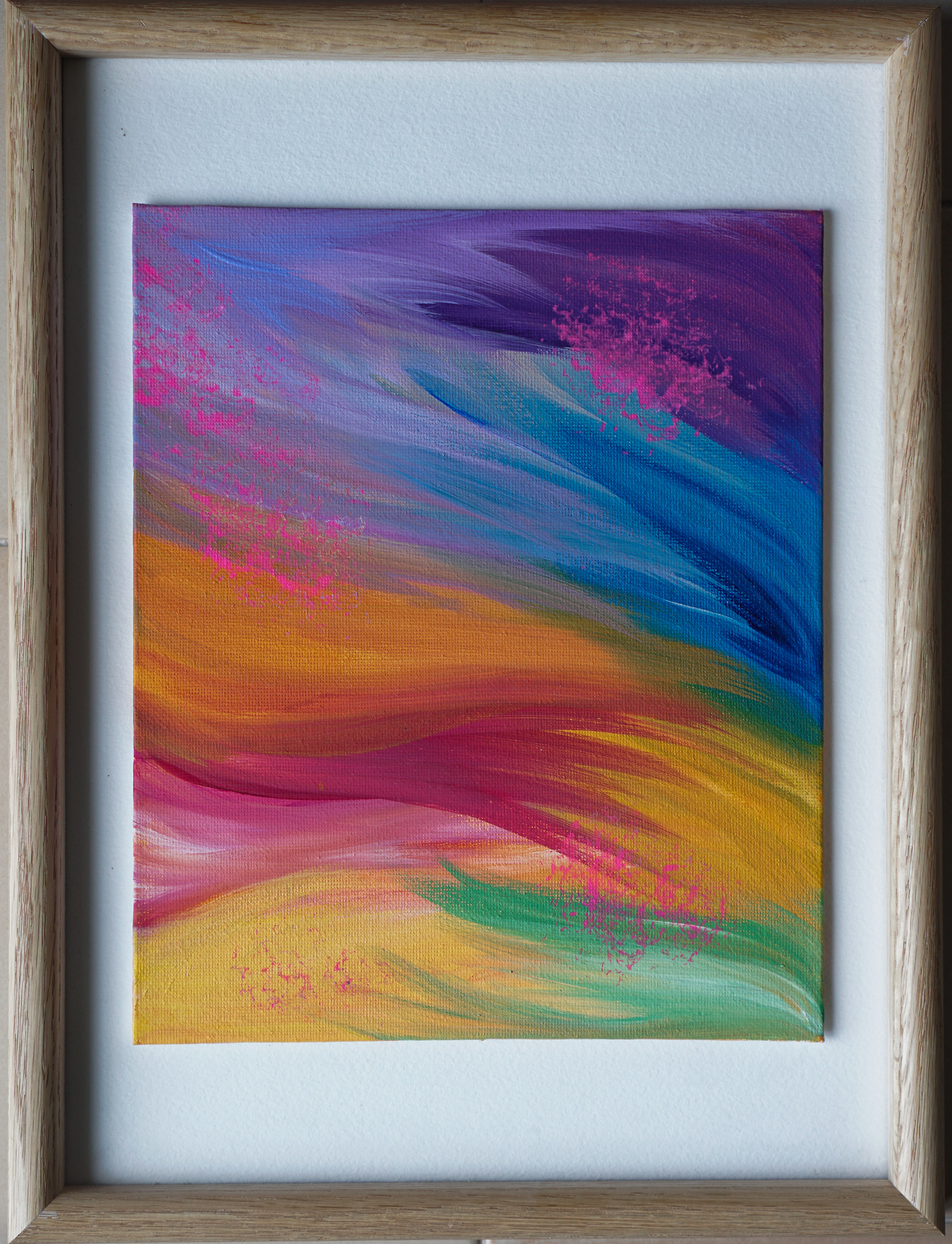 She’s a rainbow_26_Acrylic on canvas_20x24 cm