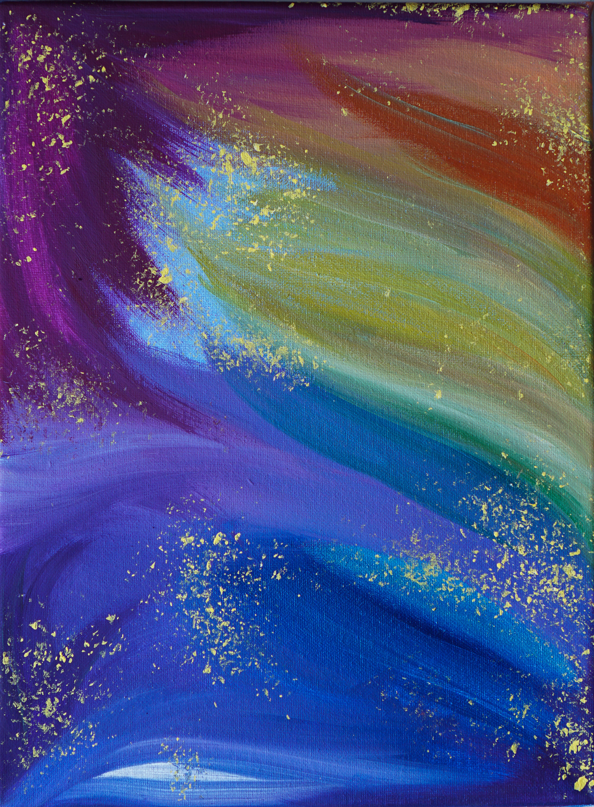She’s a rainbow_24_Acrylic on canvas_30X40 cm