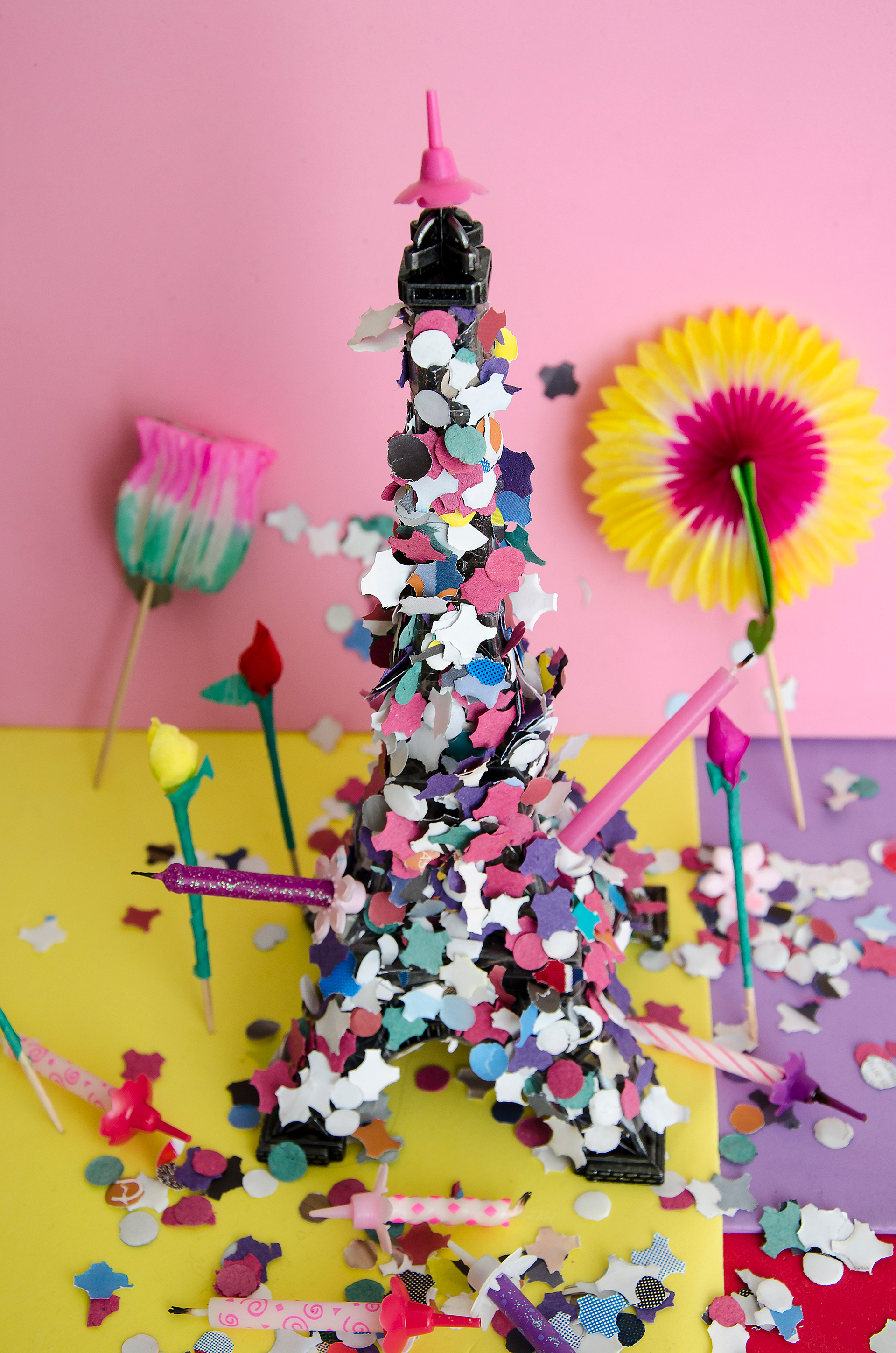 Alison Brusson Photography Eiffel Tower Party Anniversaire Bougies