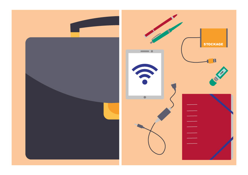 Alison Brusson Graphisme Work Bag