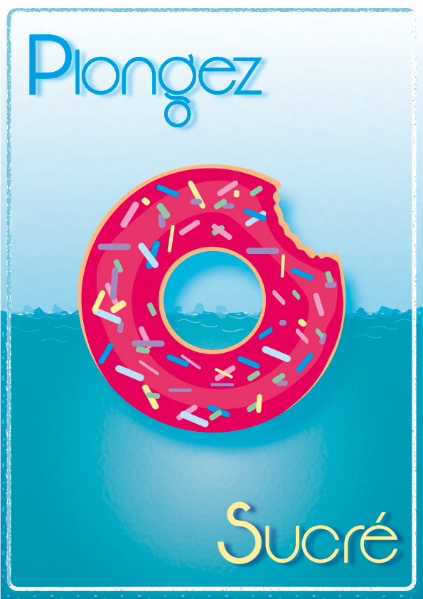 Alison Brusson Graphisme Donut's Bouée